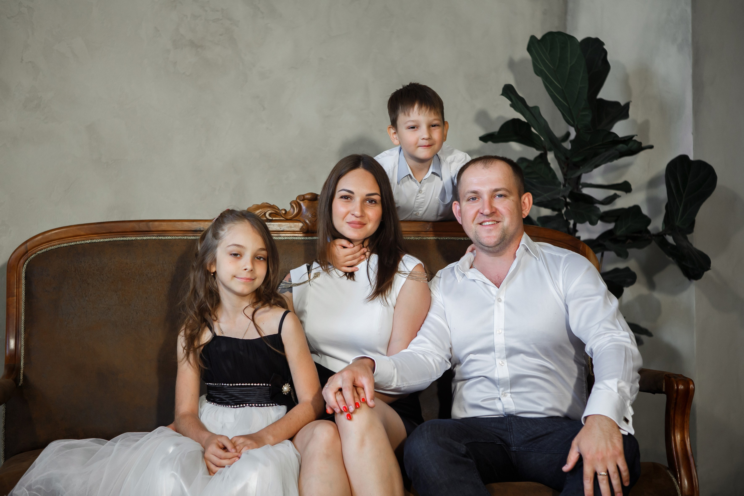 Очень большая семья, личные и парные портреты. Свадебный и портретный Фотограф в Липецке Дмитрий Котюков