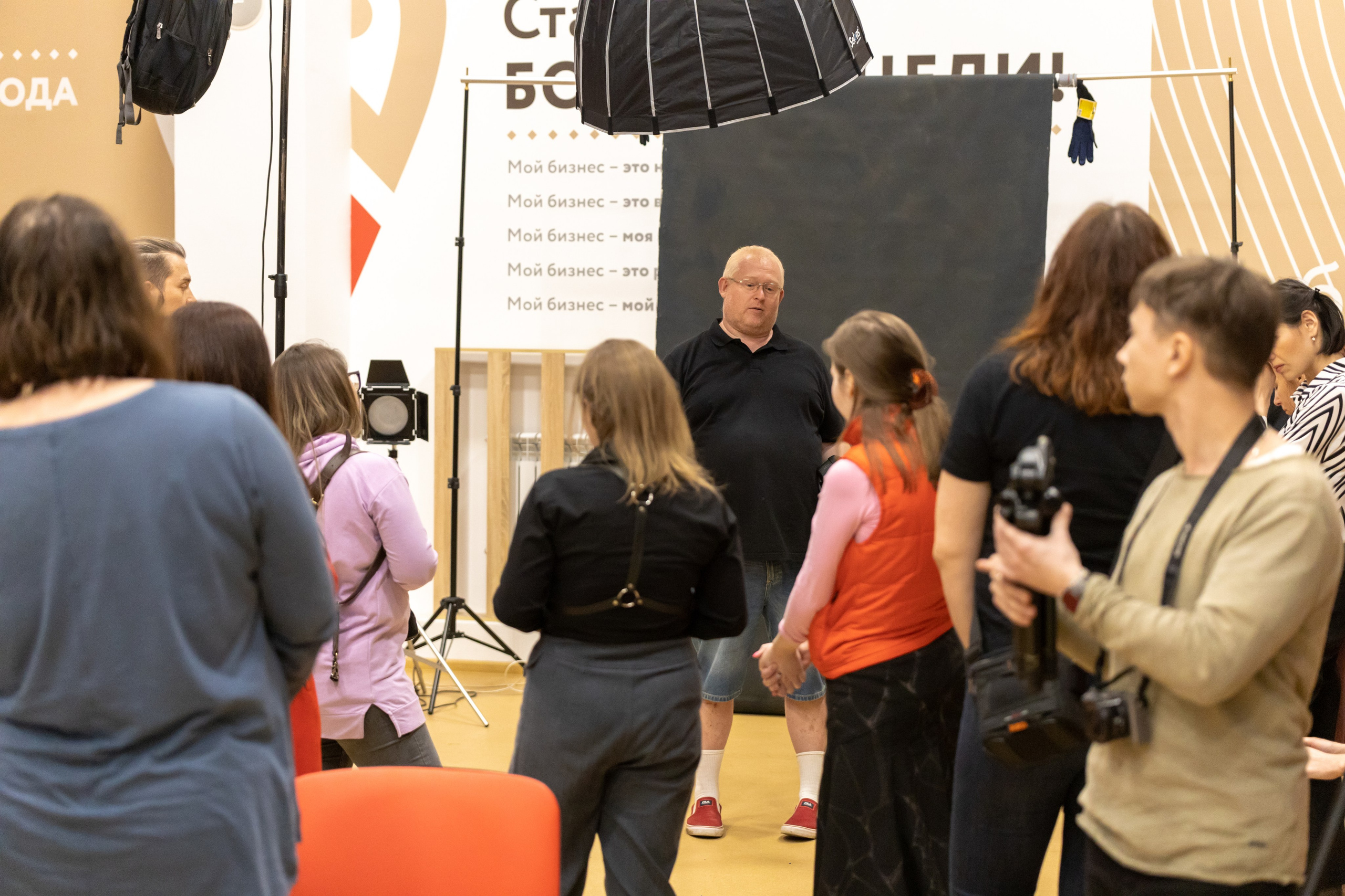 Репортаж для Мой Бизнес — Мастеркласс Павла Ребанда. Фотограф в Туле Крупский АнДРей. Фотостудия «КАДР71» в Туле