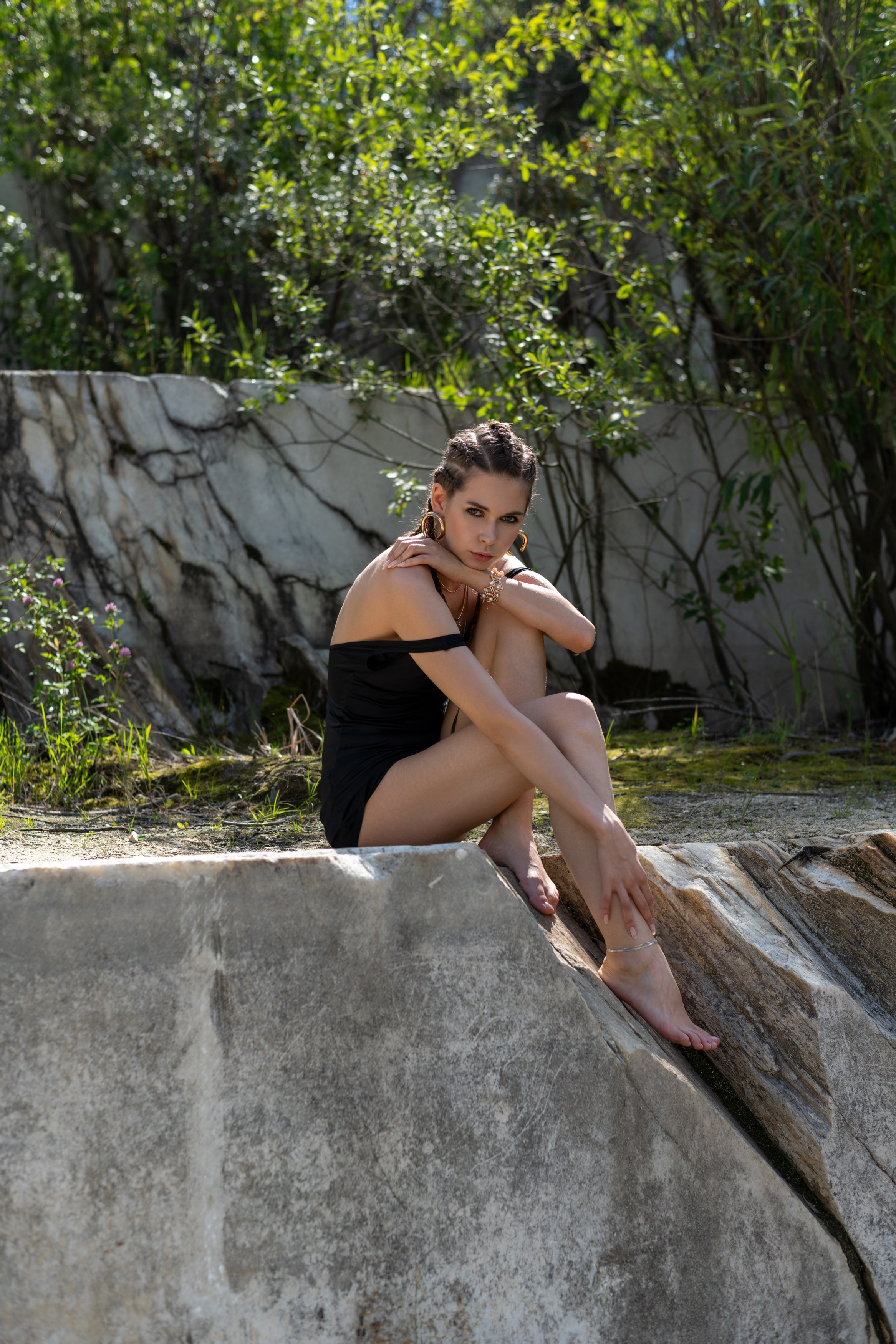 Даша. Гилевский водопад и карьеры