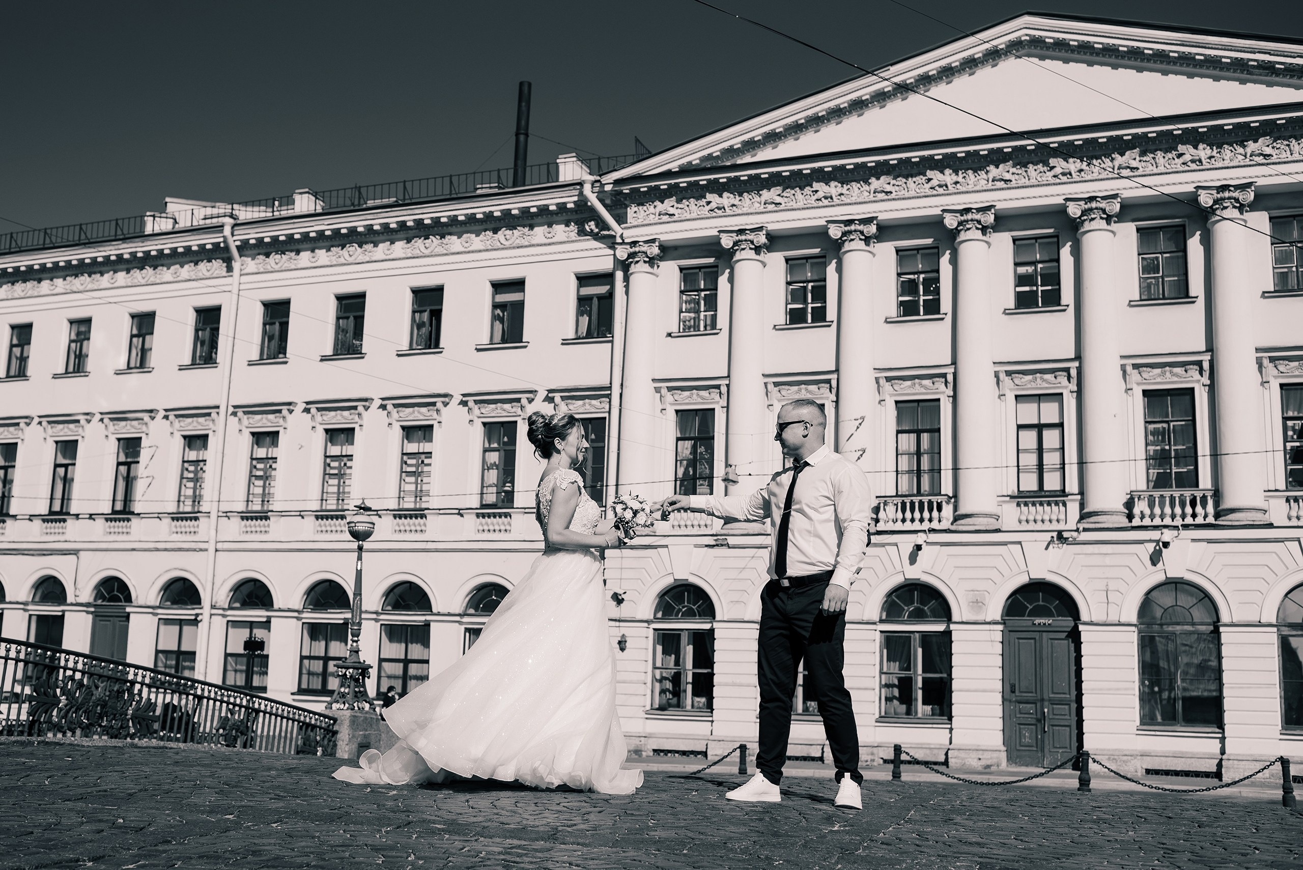 Лена и Дима. Летняя свадьба осенью. Семейный и Свадебный фотограф. Санкт-Петербург. Пушкин