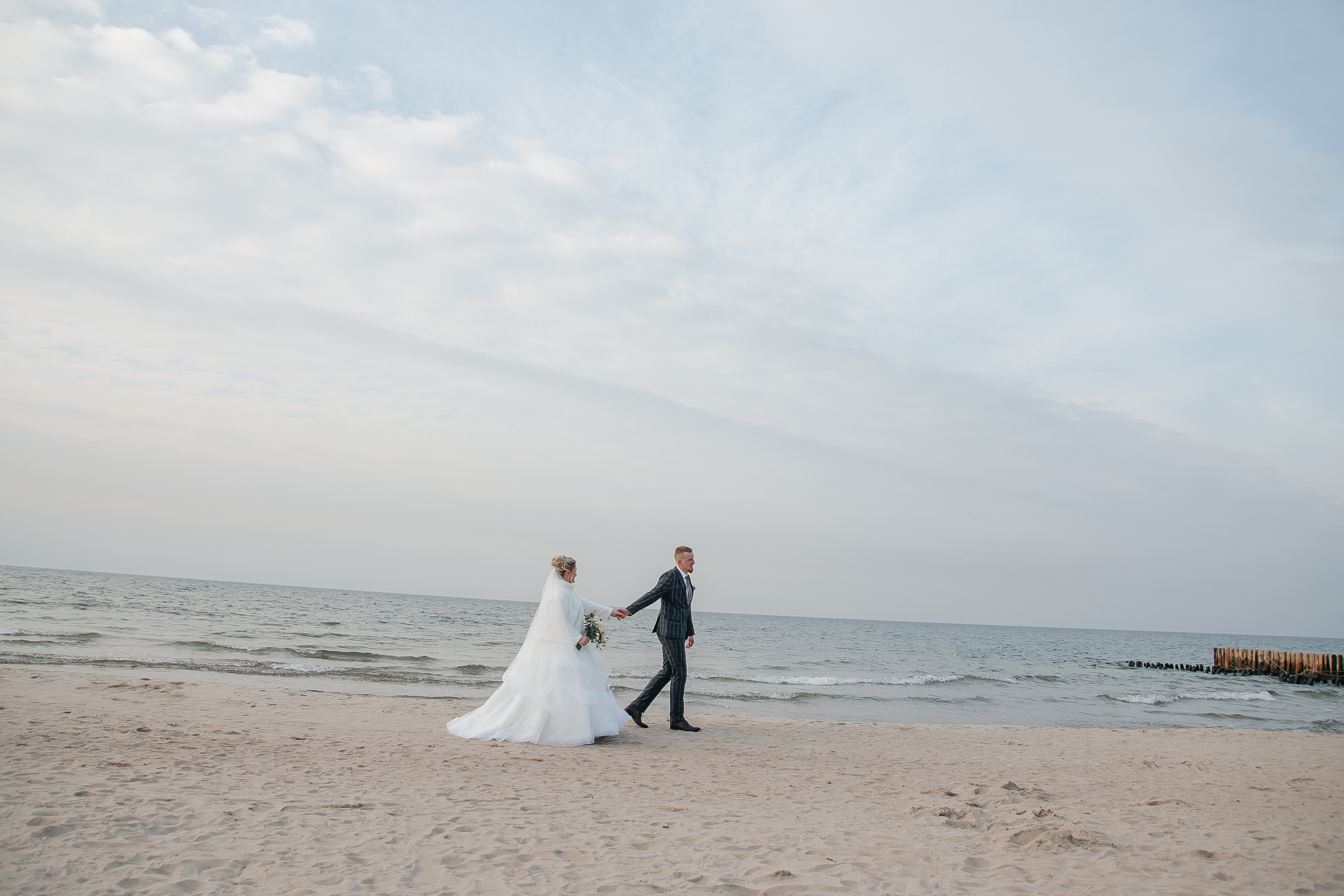 Свадьба у моря. Свадебный фотограф  Калининград | Москва|