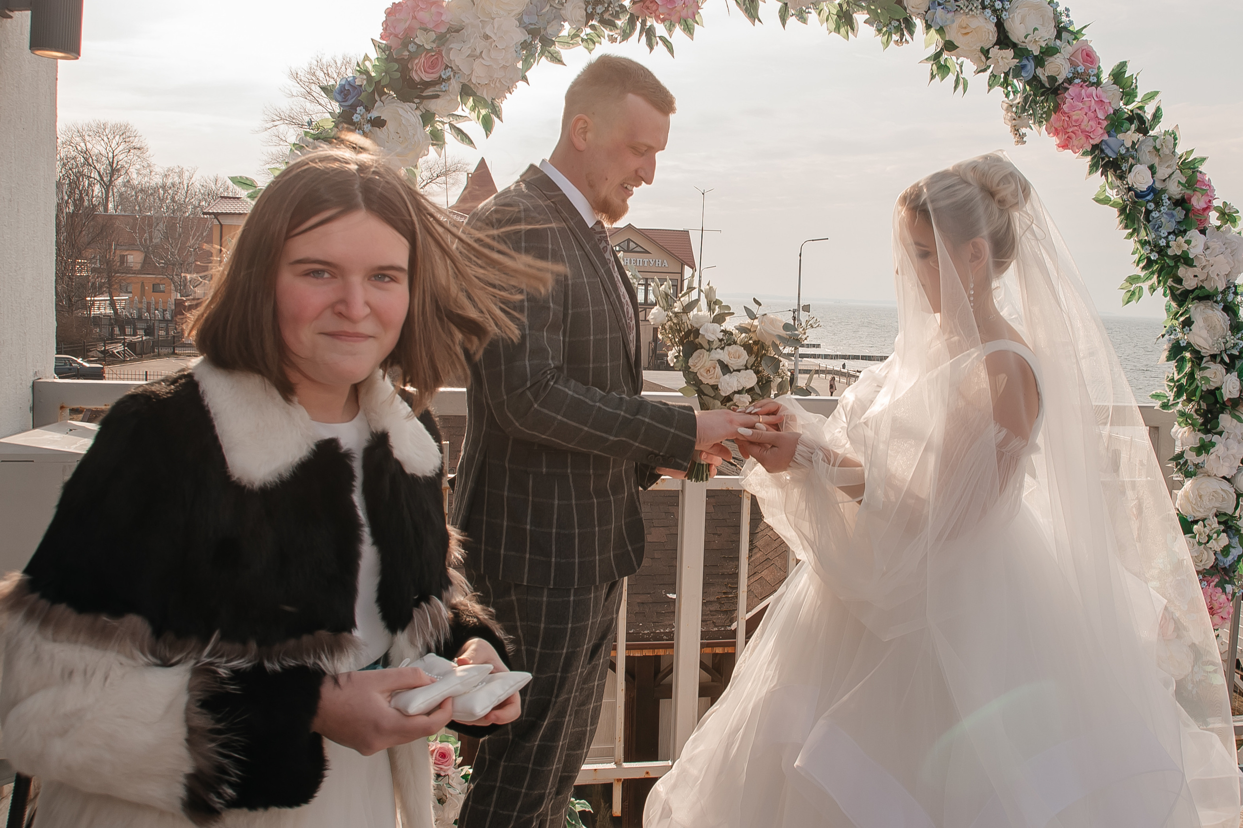 Свадьба у моря. Свадебный фотограф  Калининград | Москва|