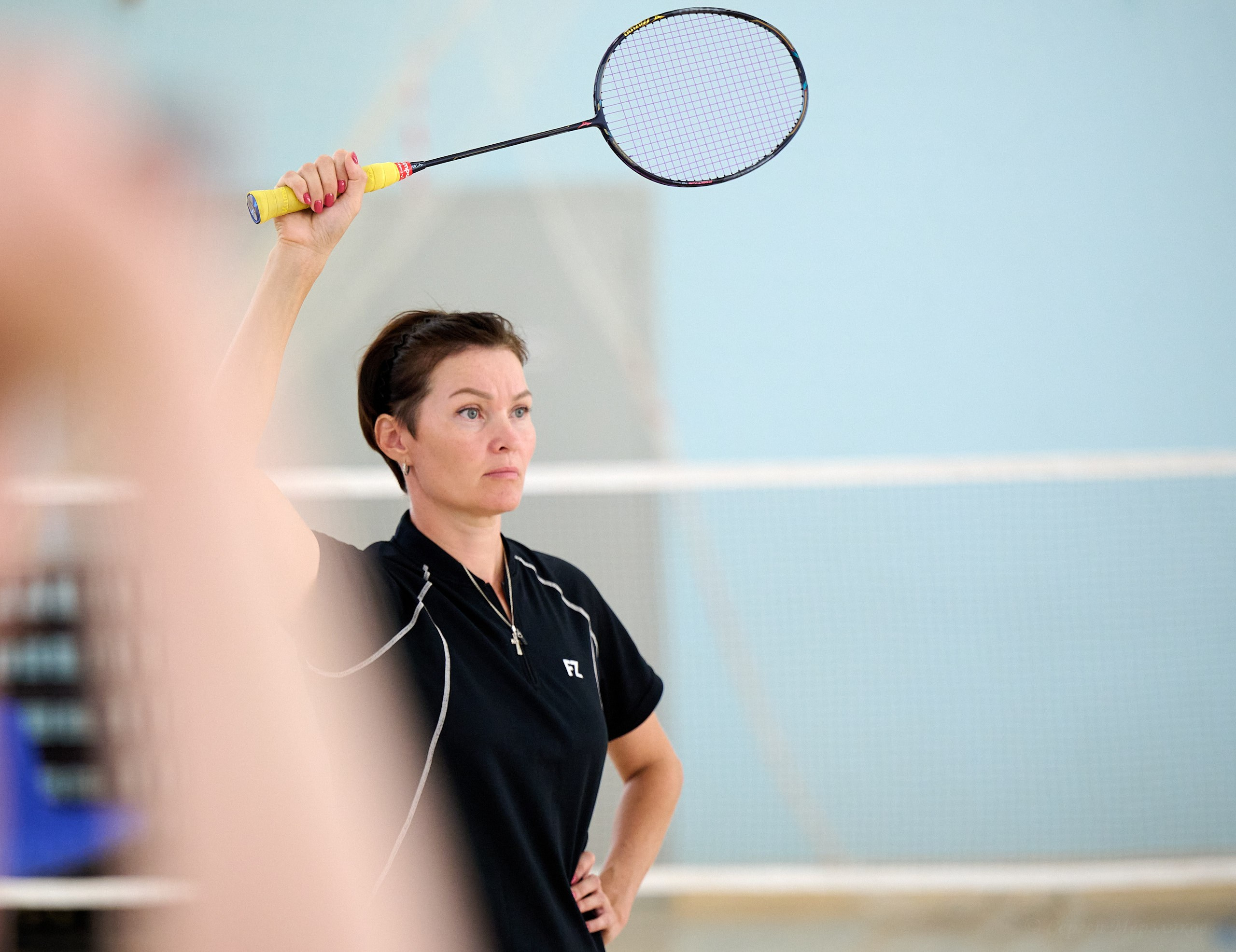 Бадминтон. Мастер-класс Любови Сухановой. Ижевск. 20.07.2024. Спортивный репортажный фотограф в Ижевске Сергей Мерзляков