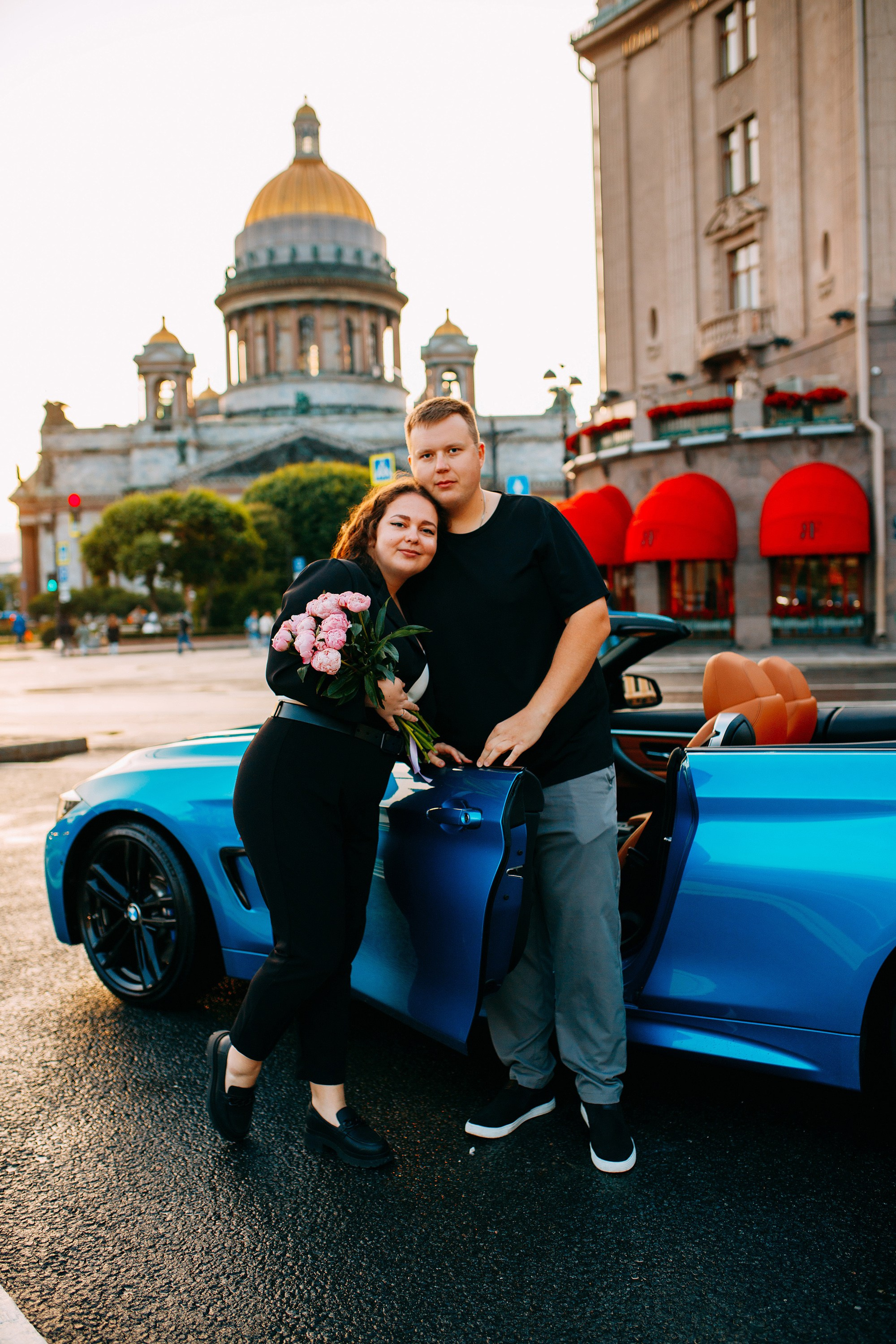 Фотосессия с кабриолетом. Фотограф в Санкт-Петербурге Alina Film