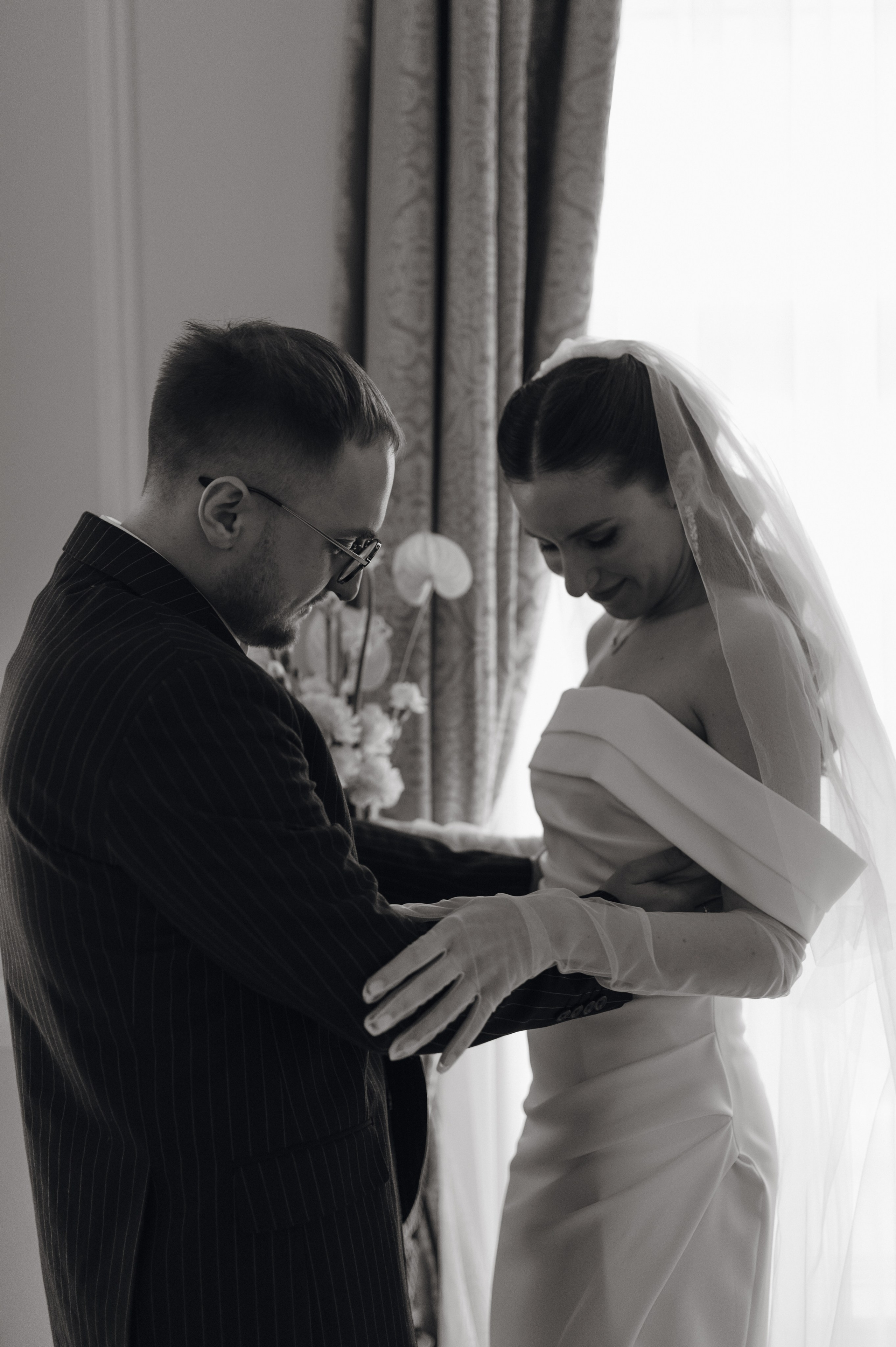 Екатерина и Фёдор, Грибоедовский ЗАГС, Отель Балчуг Кемпински. Свадебный фотограф Москва и Санкт-Петербург. Анастасия Чудина