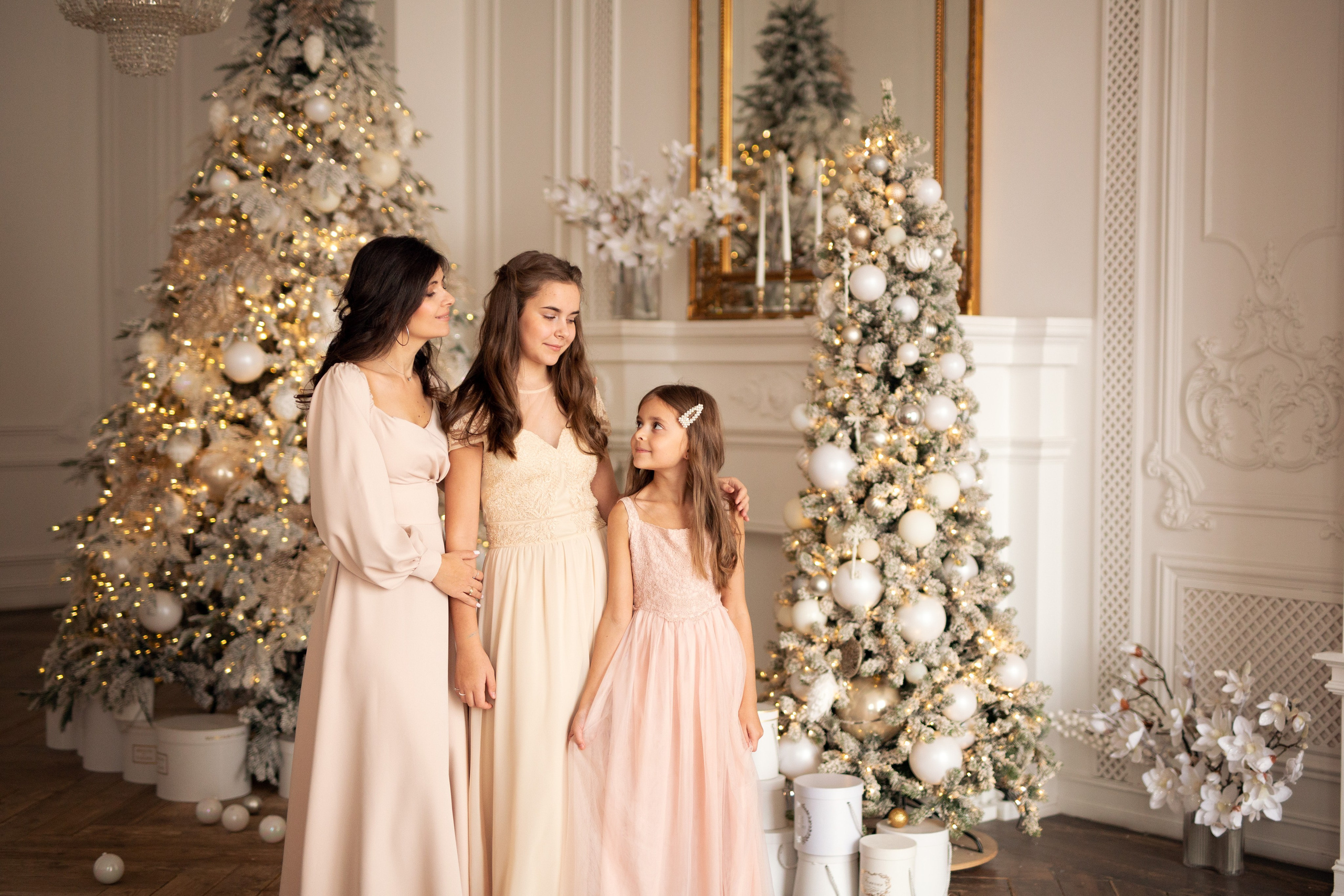 Семья в студии. Семейный и детский фотограф в Москве Юлия