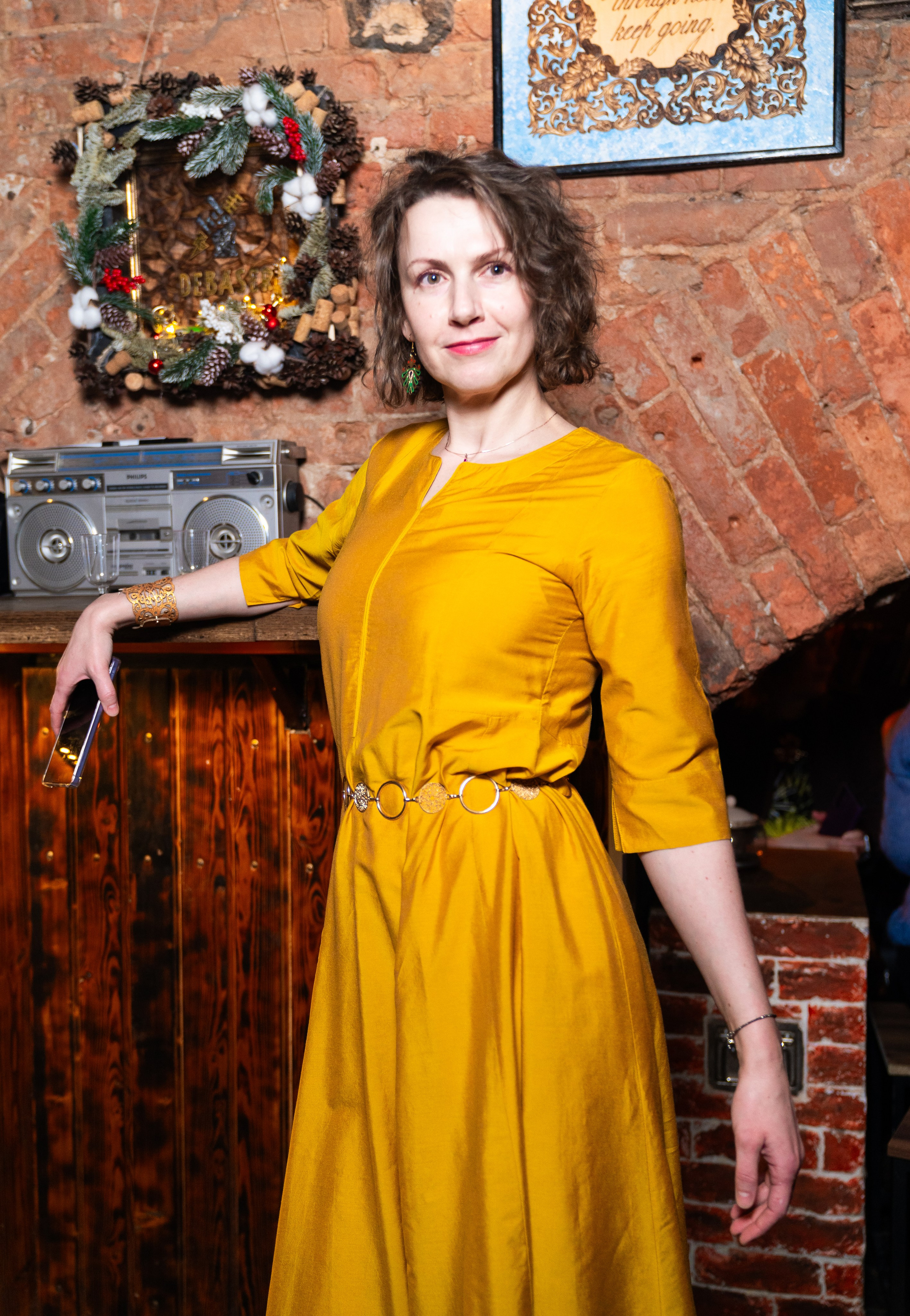 Новый год 2026. Новогодняя ночь 2026 в баре Дебошир (Debaser). Репортажный, street и urban фотограф в Санкт-Петербурге Мальцев Евгений