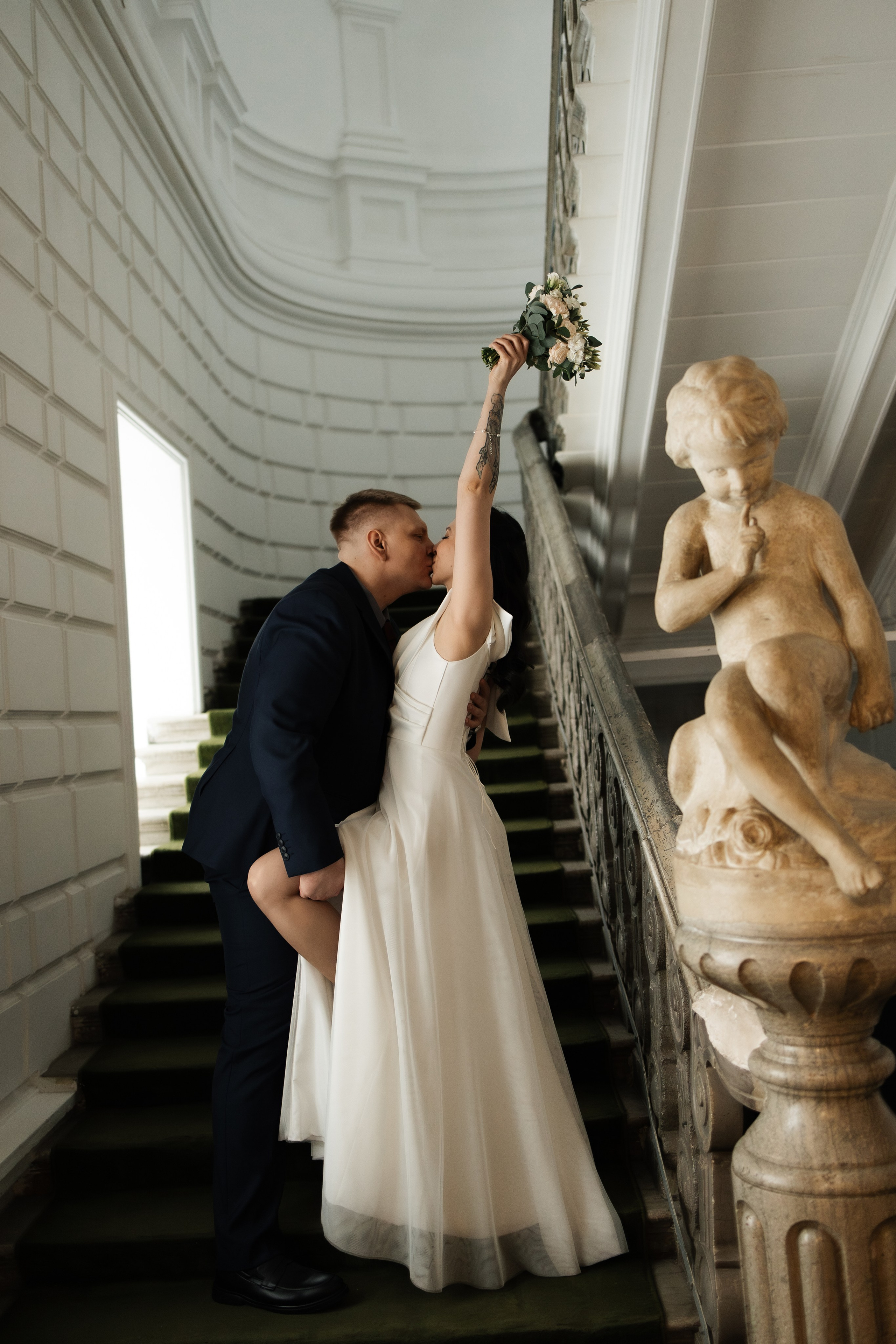 О. + А. Особняк Спиридонова, свадьба для двоих. Семейный и lovestory фотограф в Москве Светлана Коняхина