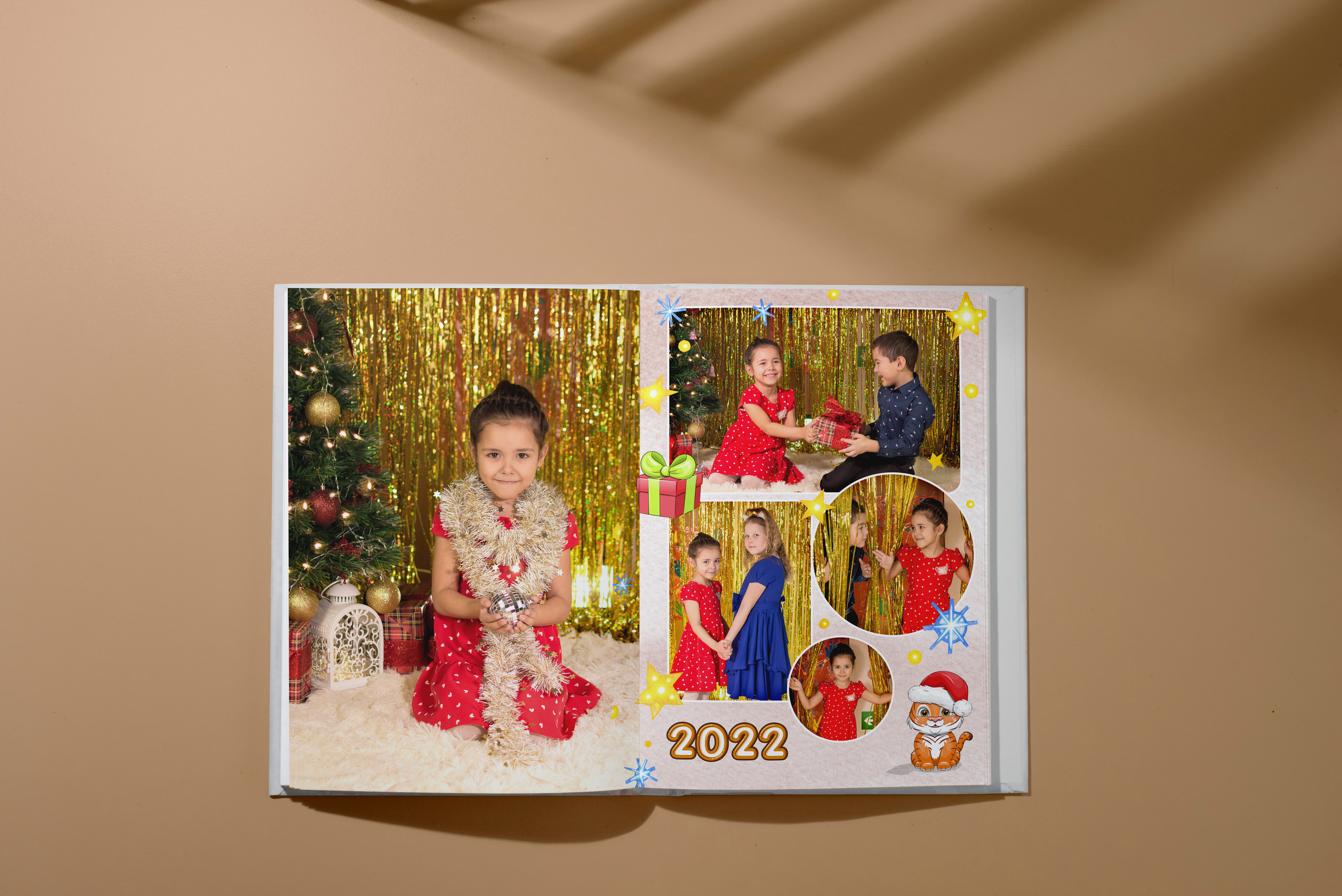 Фотокнига годовой проект. Школьный и детский фотограф в Новосибирской области