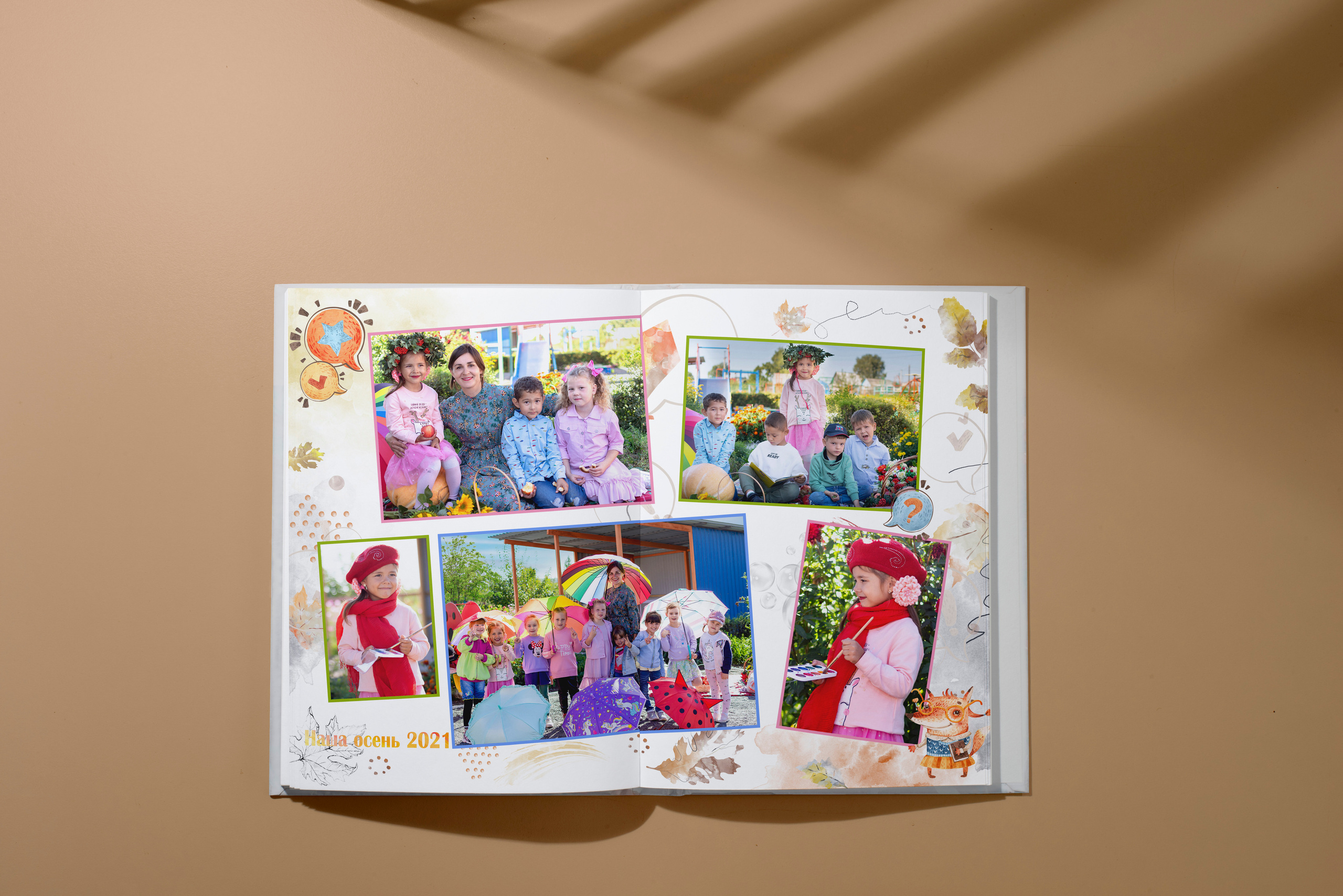Фотокнига годовой проект. Школьный и детский фотограф в Новосибирской области