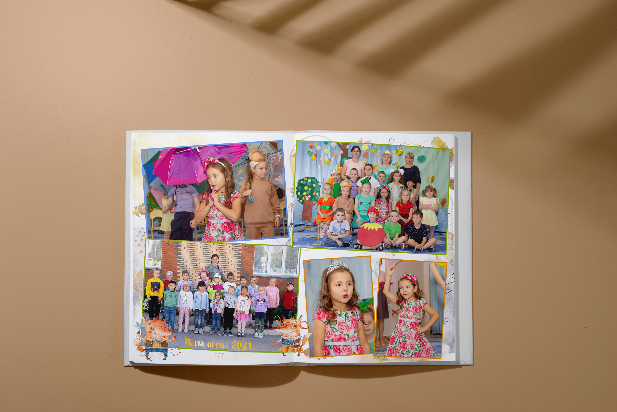 Фотокнига годовой проект. Школьный и детский фотограф в Новосибирской области