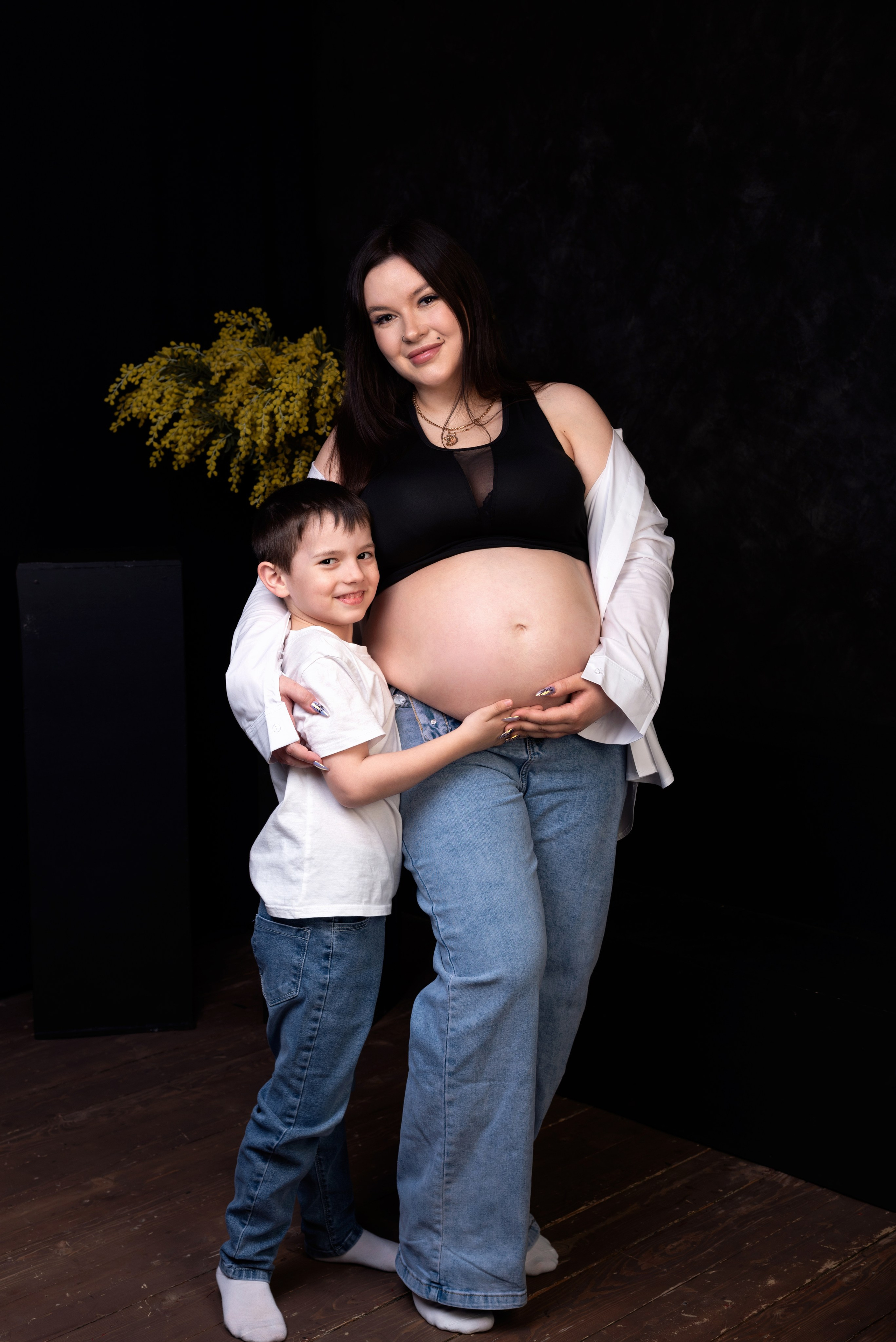 БЕРЕМЕННОСТЬ В СТИЛЕ VOGUE. Фотограф новорожденных в Екатеринбурге Анастасия Карманова