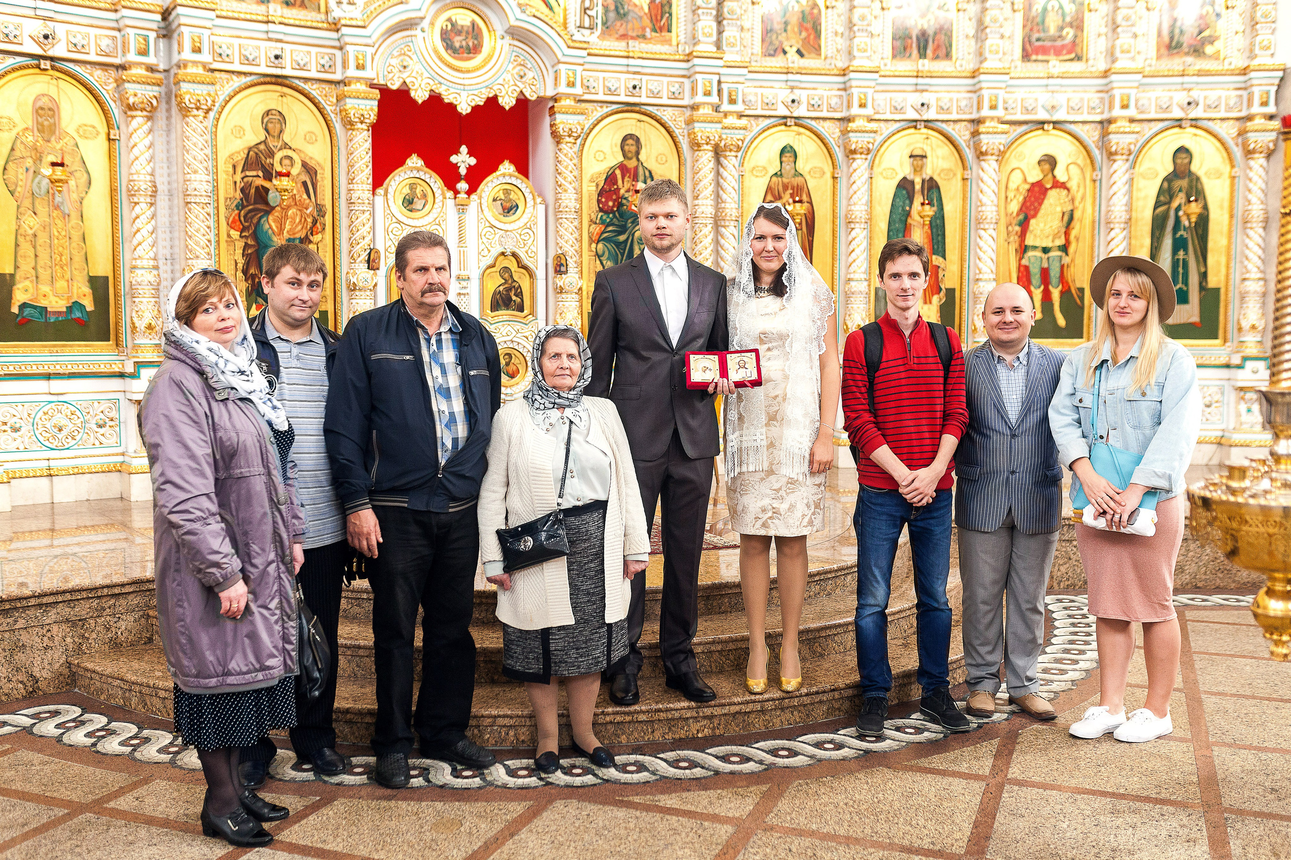 Венчание Светланы и Алексея. Фотограф на Крещение, семейный фотограф в Москве