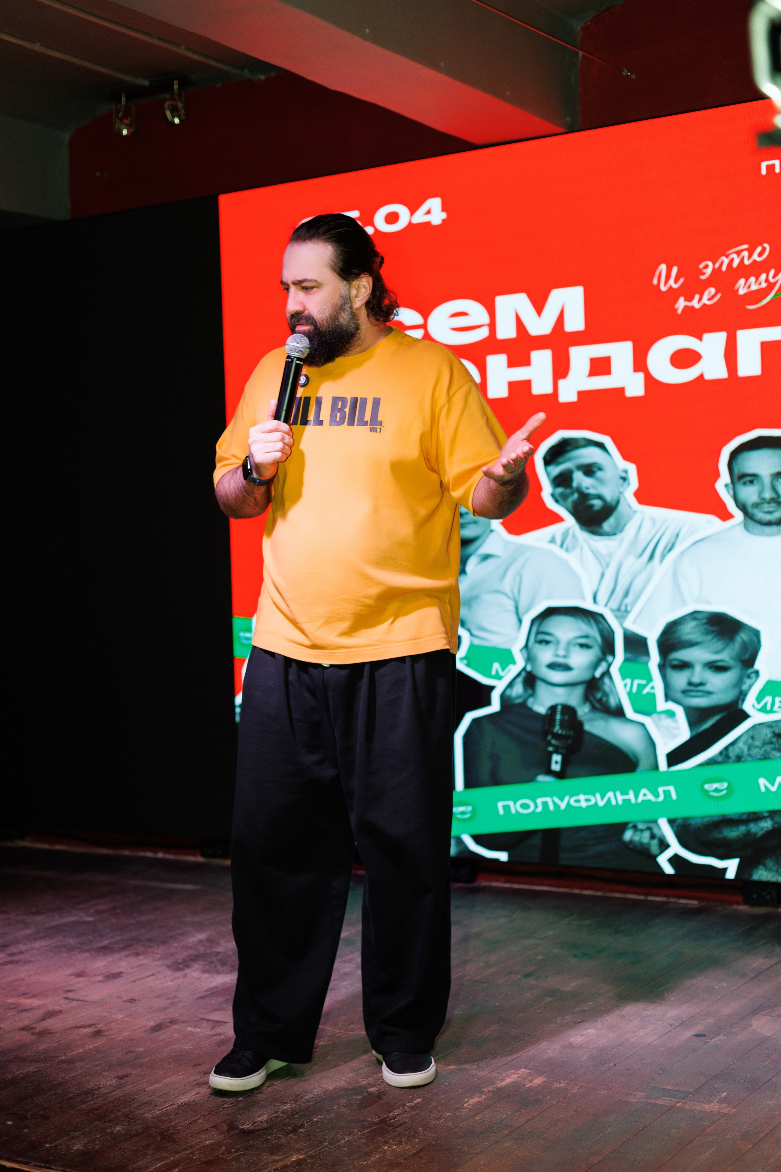 Стендап полуфинал. Фотограф Яна Белая