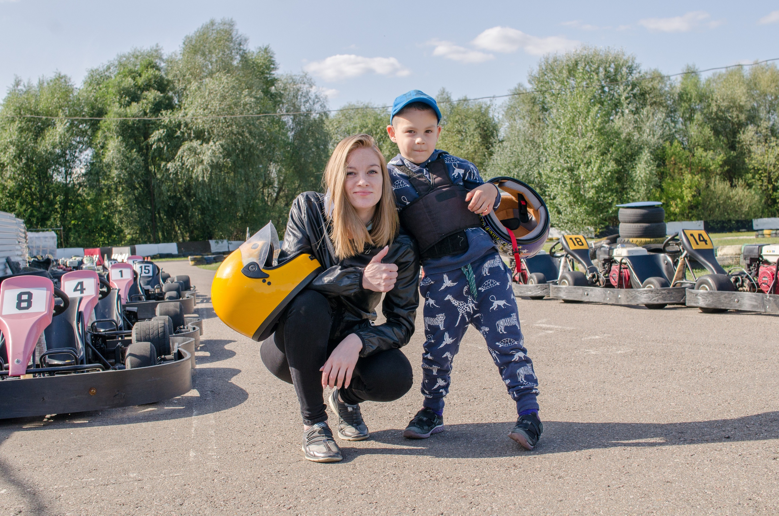 перед заездом