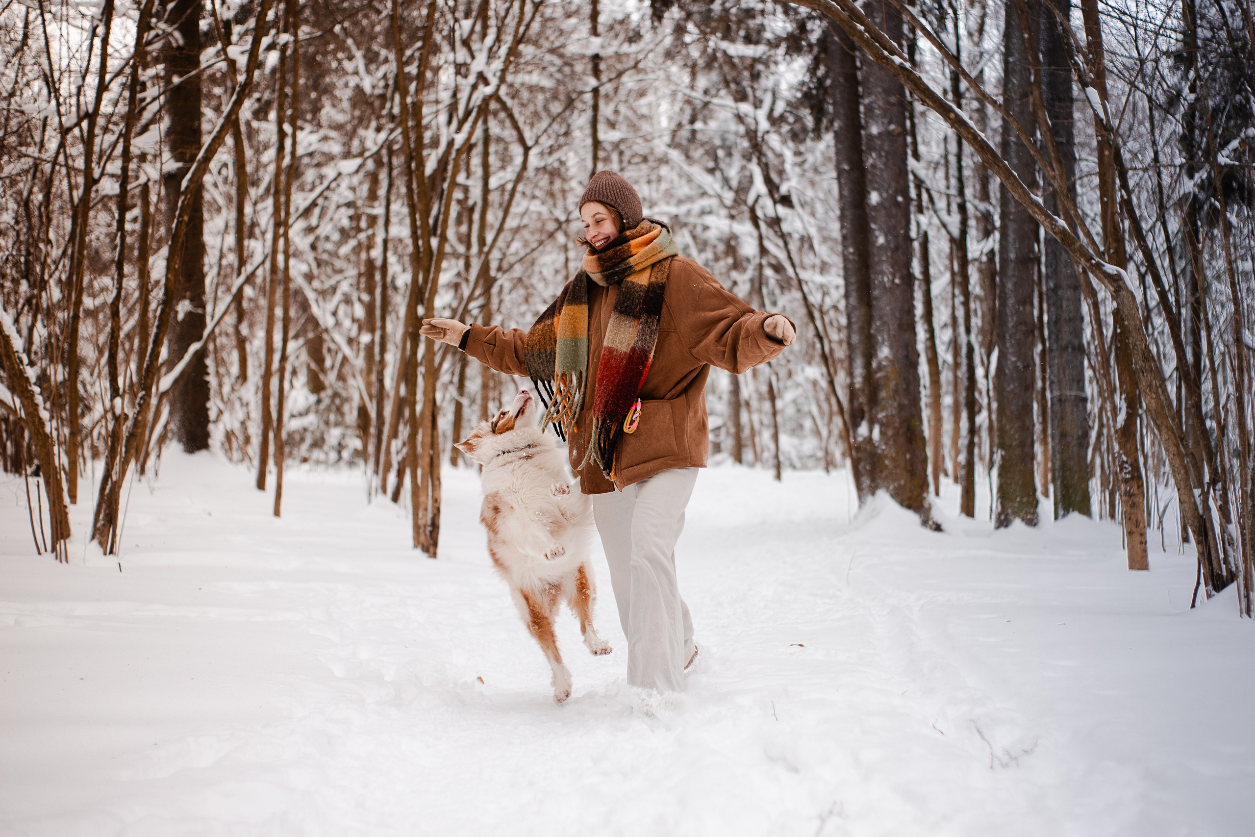 Юля и Ума. Фотограф-анималист Мария Баркевич | Москва