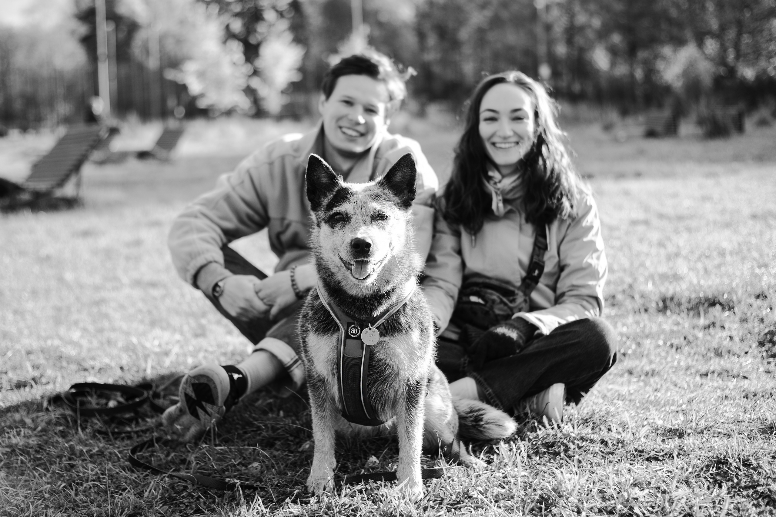 Юля, Антон и Лу. Фотограф-анималист Мария Баркевич | Москва