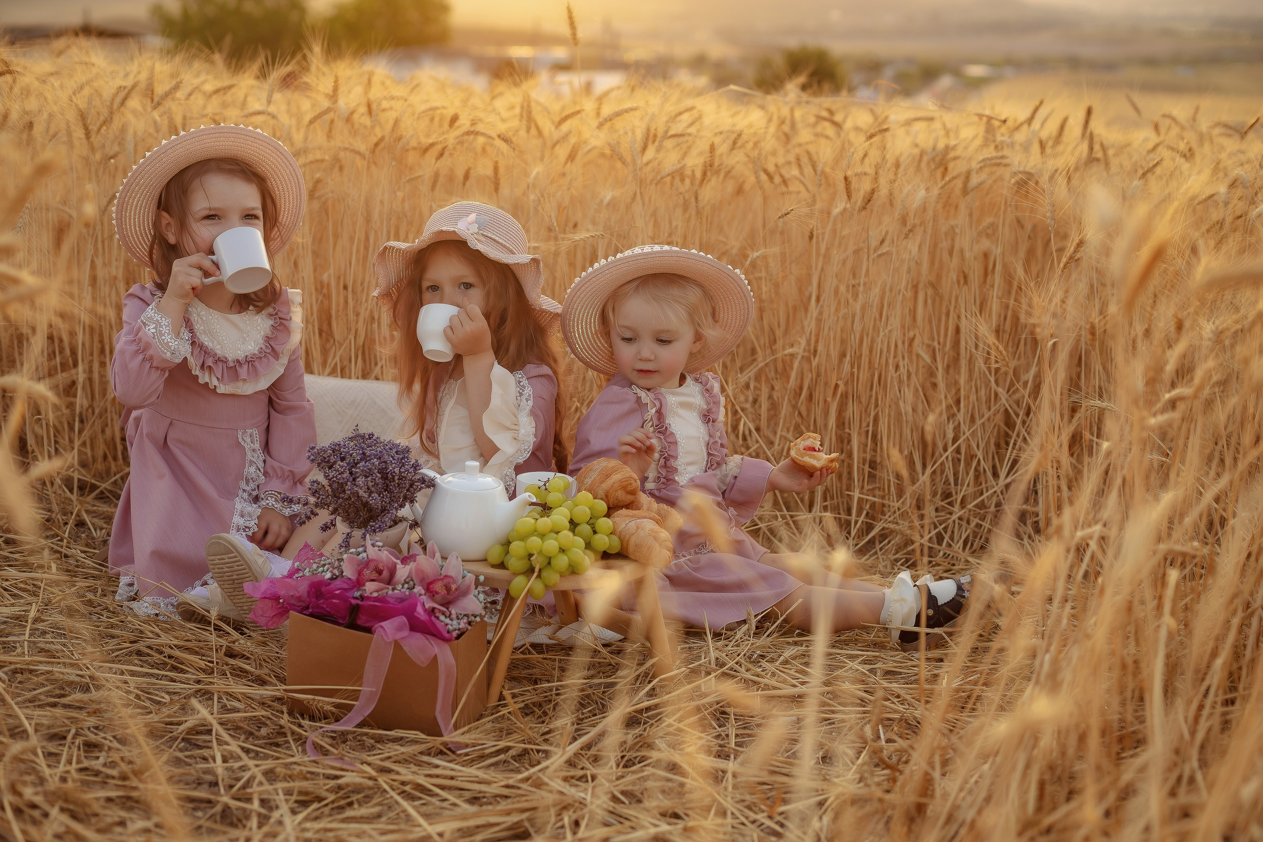 В пшеничке. Семейный и детский фотограф в Крыму Екатерина Швец