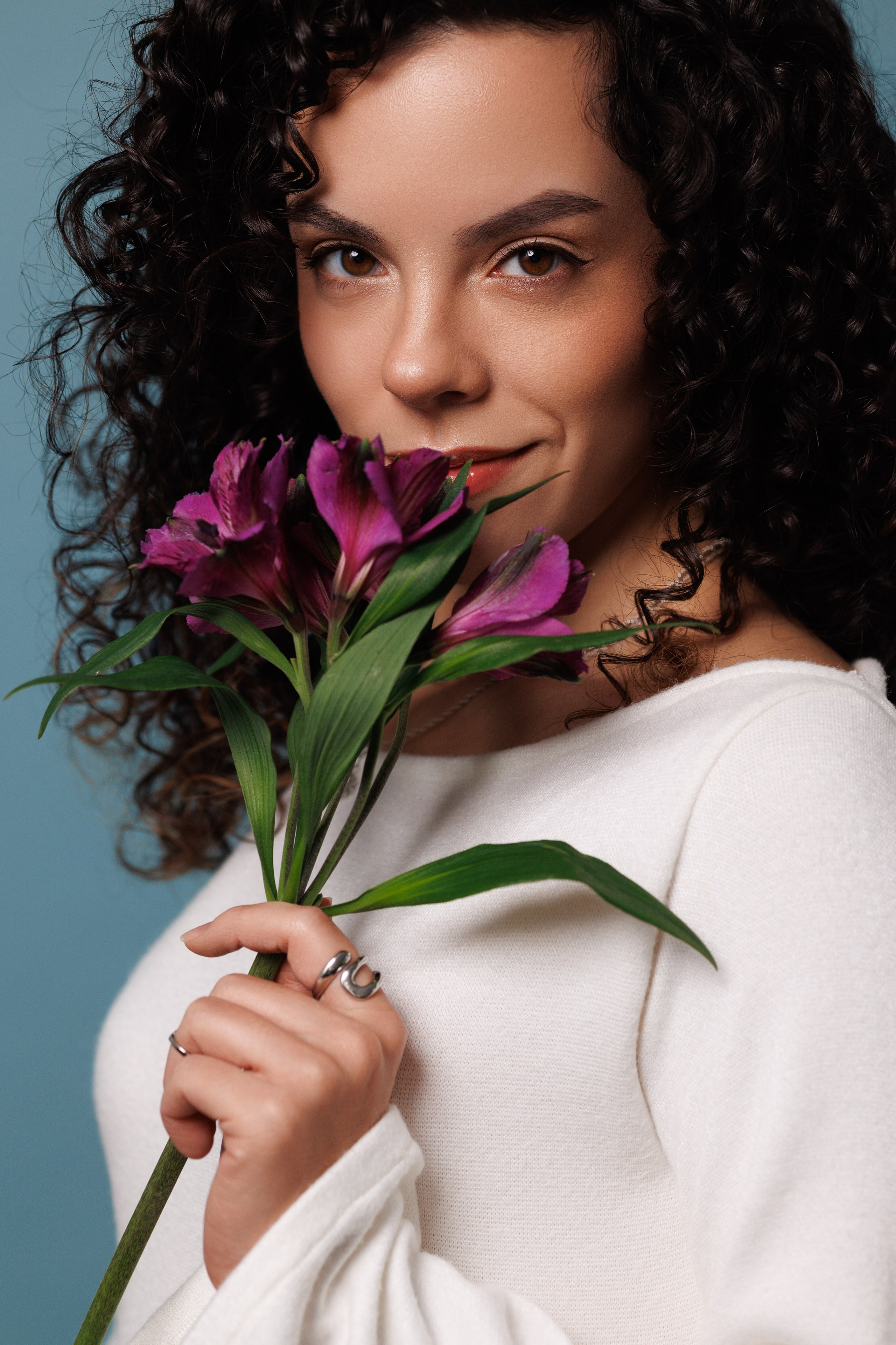 Женский портрет в студии. Фотограф Минск