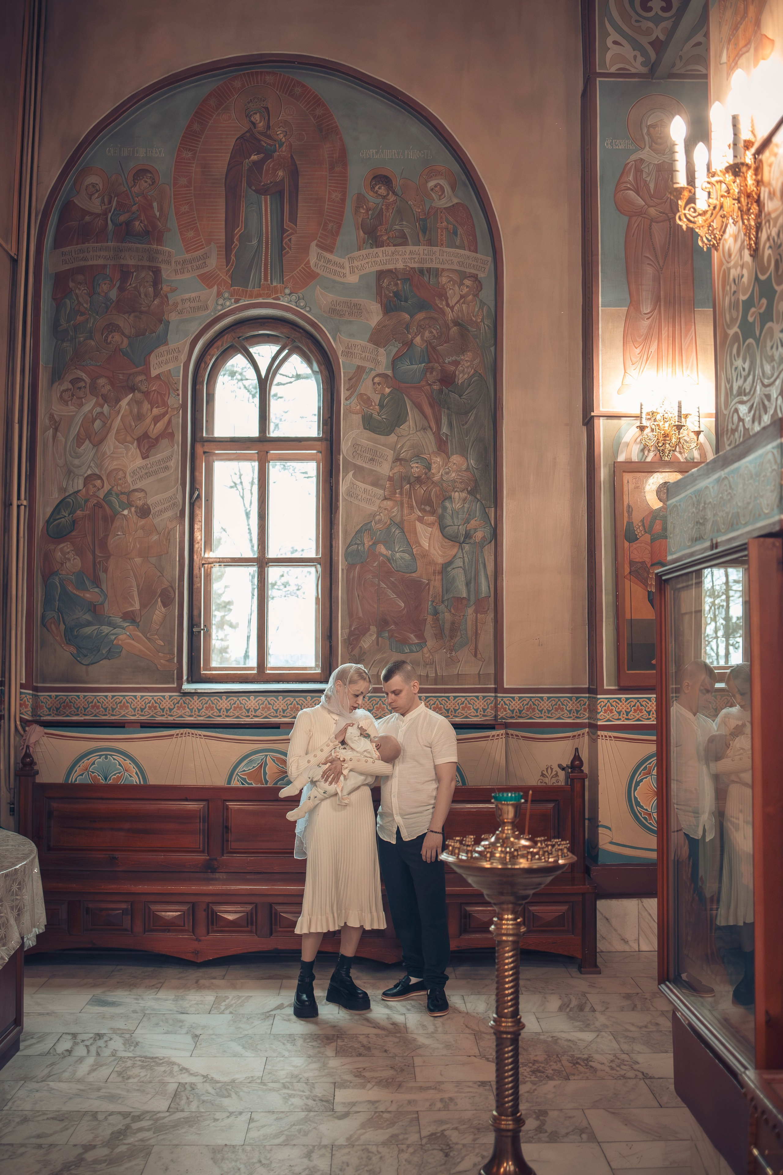 Крещение Михаила. ТОП Фотограф на Крещение и Венчание Железногорск, Красноярск Алексей Мещеряков