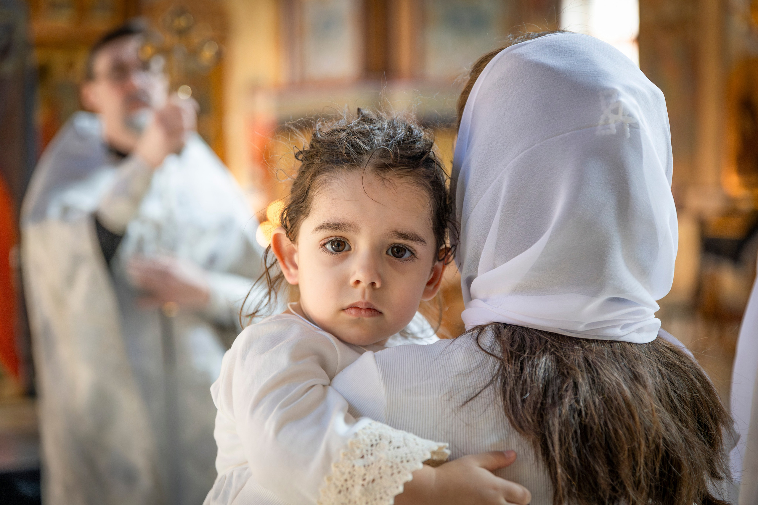 Крещение Эмилии. ТОП Фотограф на Крещение и Венчание Железногорск Алексей Мещеряков