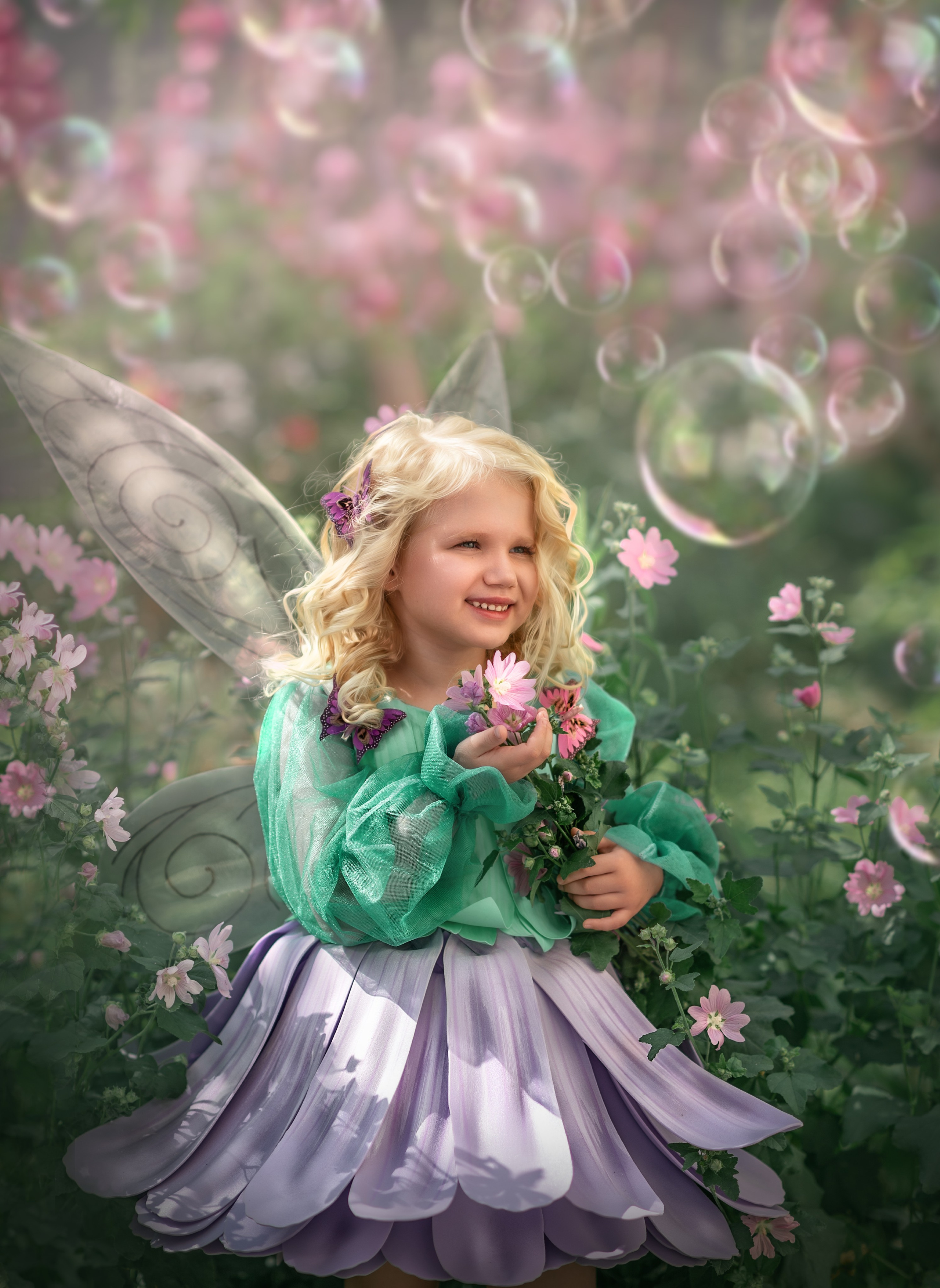 Цветочная фея. Семейный фотограф Екатеринбург Лора Мур