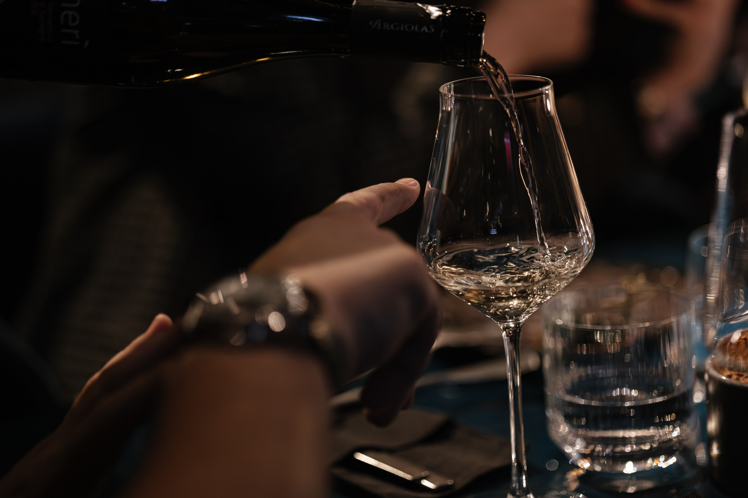 Винный вечер. Фотограф Арсений Гуров