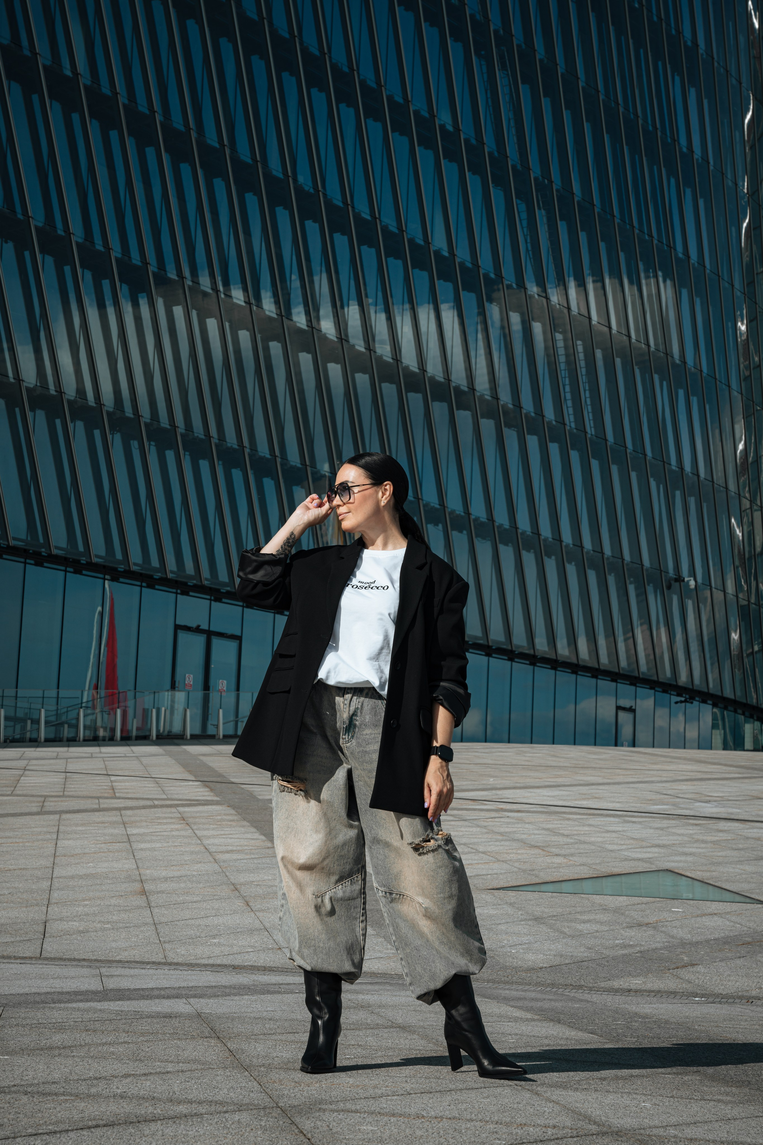 Елена. Лахта центр. Портретный фотограф в Санкт-Петербурге Дмитриева Наталия