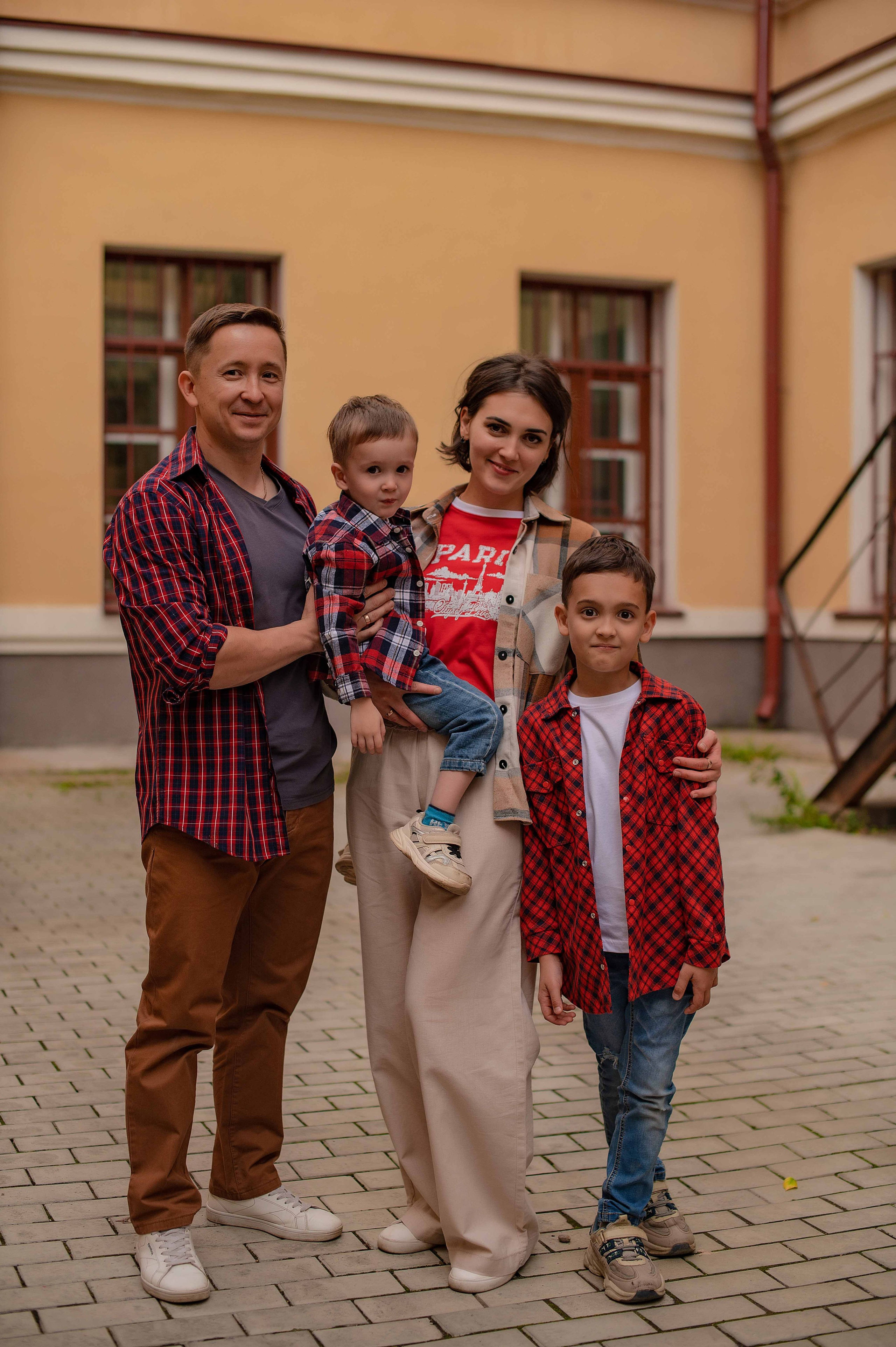 Семья Игоря и Екатерины. Фотограф Виктория Воронина