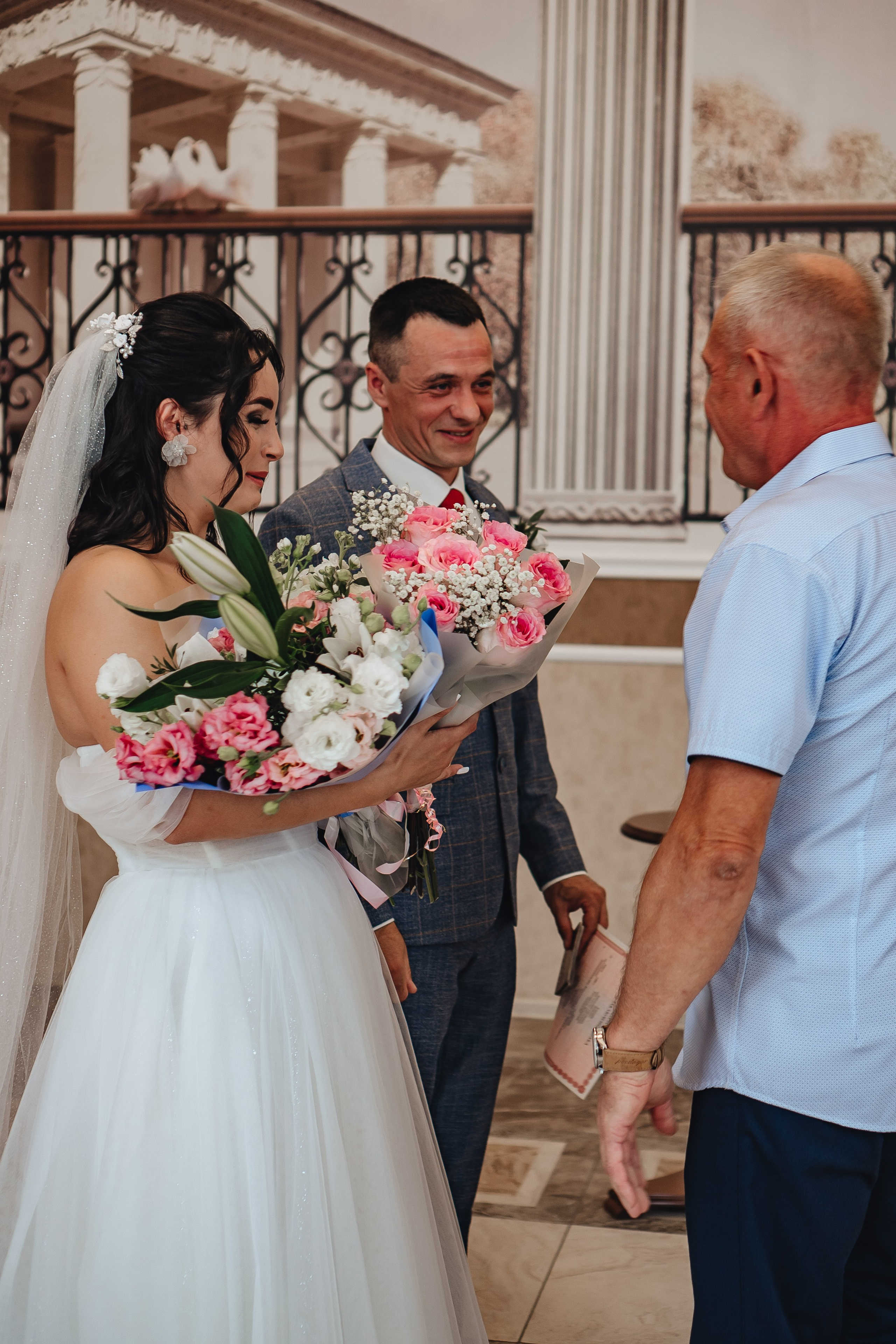 СВАДЕБНАЯ СЬЕМКА В ЗАГСЕ НА МОСКОВСКОМ ПРОСПЕКТЕ. Профессиональный фотограф, Санкт-Петербург — Виктория Богомолова