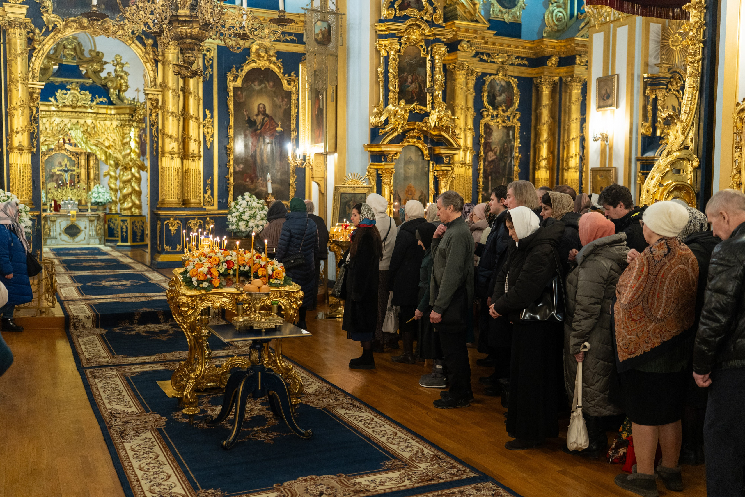 Праздничное бдение. НИКОЛО-БОГОЯВЛЕНСКИЙ МОРСКОЙ СОБОР