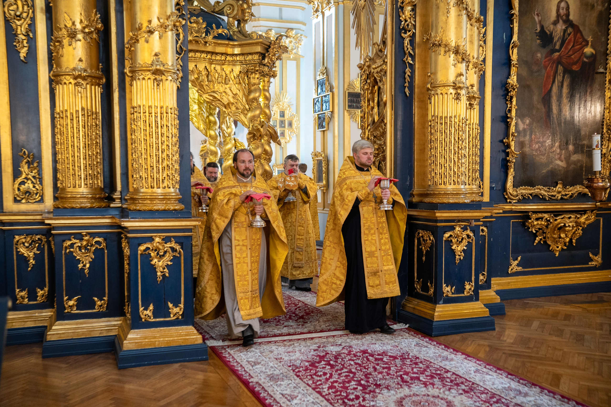 Неделя 3-я по Пятидесятнице. Всех святых Санкт-Петербургской митрополии. НИКОЛО-БОГОЯВЛЕНСКИЙ МОРСКОЙ СОБОР
