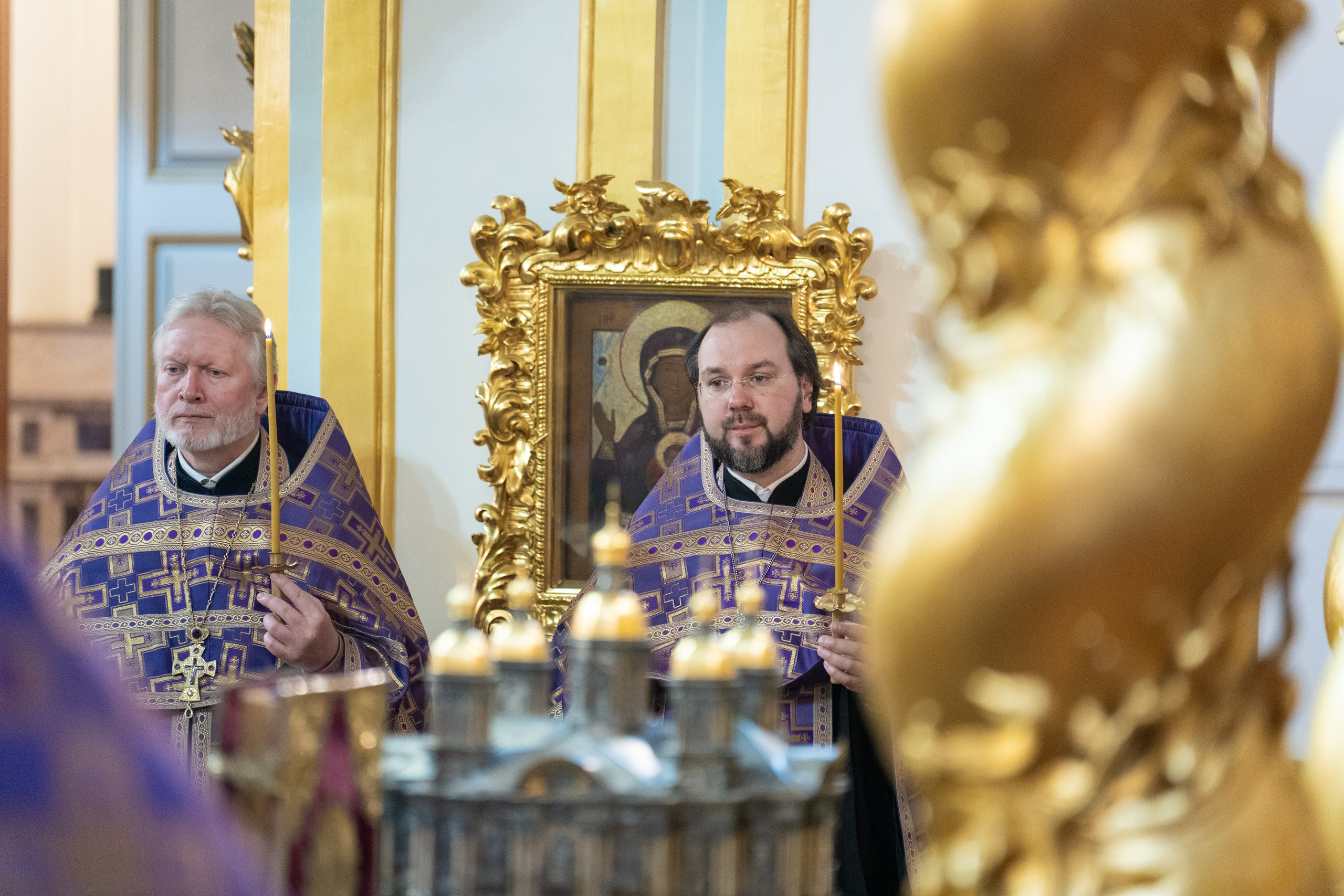 Воскресное бдение в канун Недели Крестопоклонной. НИКОЛО-БОГОЯВЛЕНСКИЙ МОРСКОЙ СОБОР
