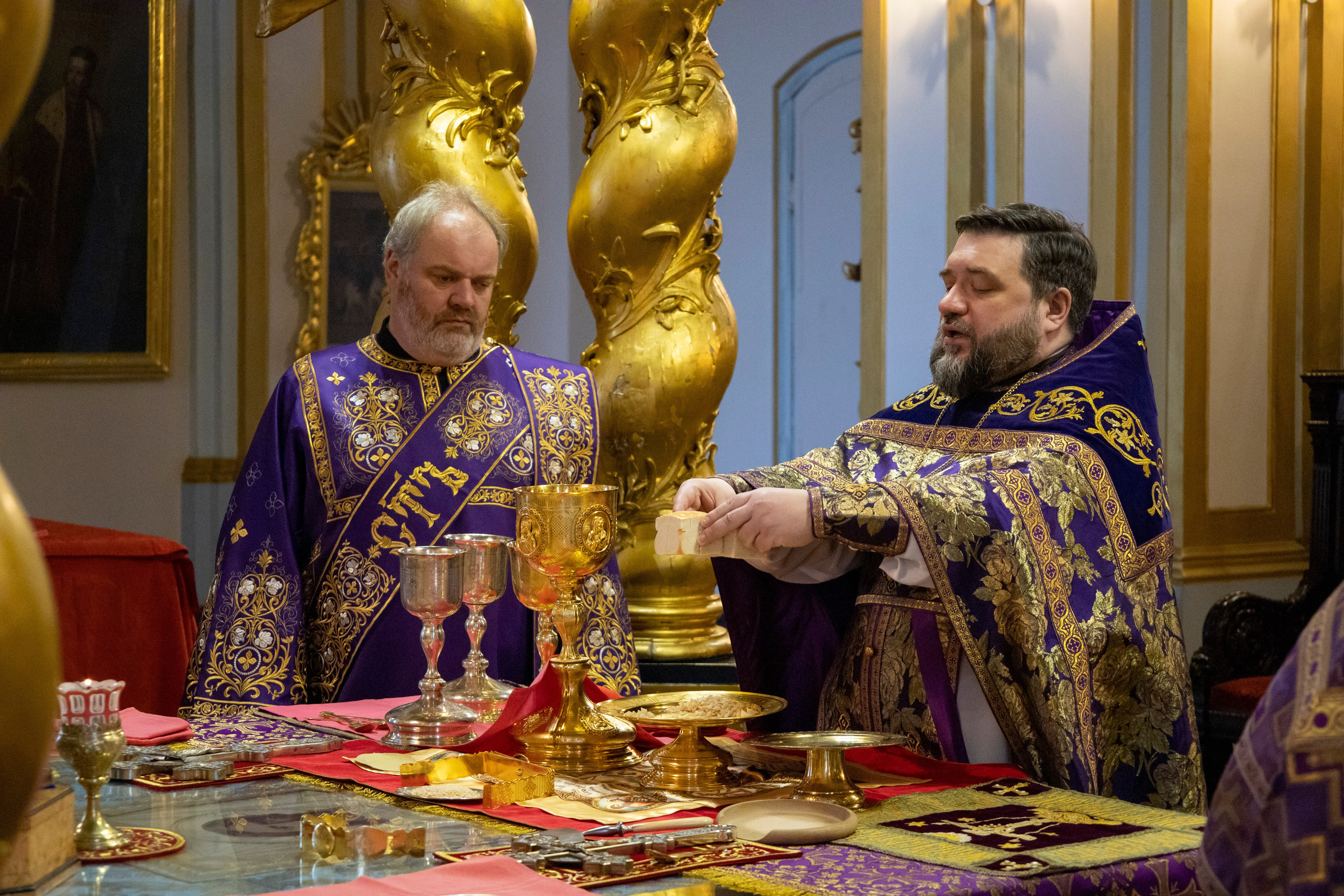 ЗАГОВЕНЬЕ НА ВЕЛИКИЙ ПОСТ. ПРОЩЕНОЕ ВОСКРЕСЕНЬЕ. НИКОЛО-БОГОЯВЛЕНСКИЙ МОРСКОЙ СОБОР