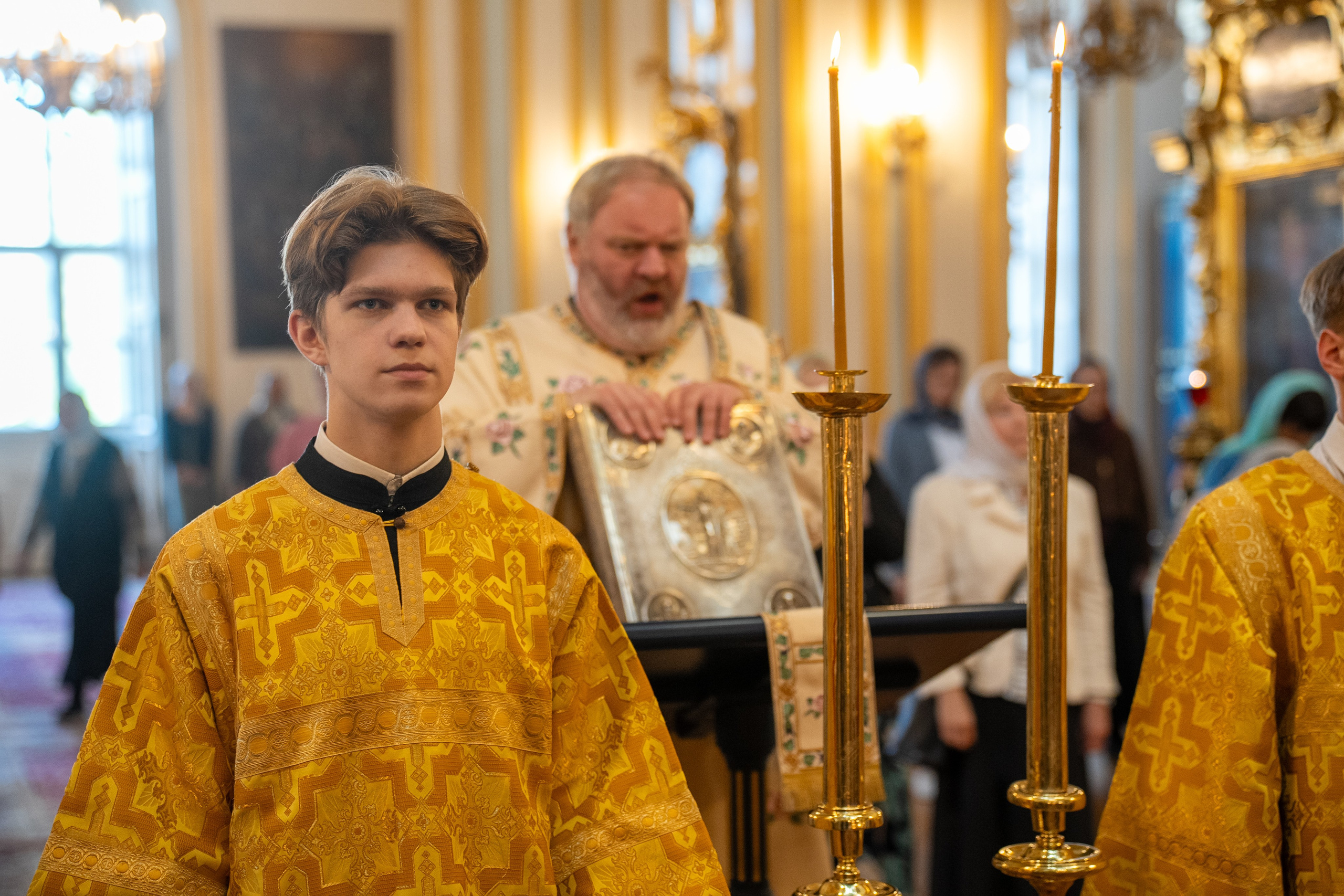 Неделя 3-я по Пятидесятнице. Всех святых Санкт-Петербургской митрополии. Свт. Ионы, митр. Московского и всея Руси, чудотворца. НИКОЛО-БОГОЯВЛЕНСКИЙ МОРСКОЙ СОБОР