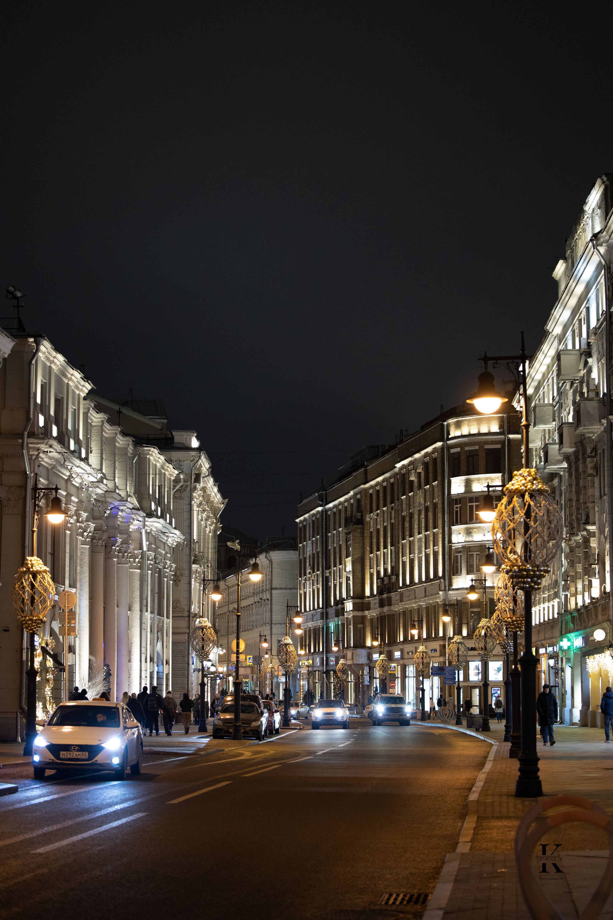 Москва ночью. Декабрь 2024. Фотографирую жизнь! Московский фотограф волонтер