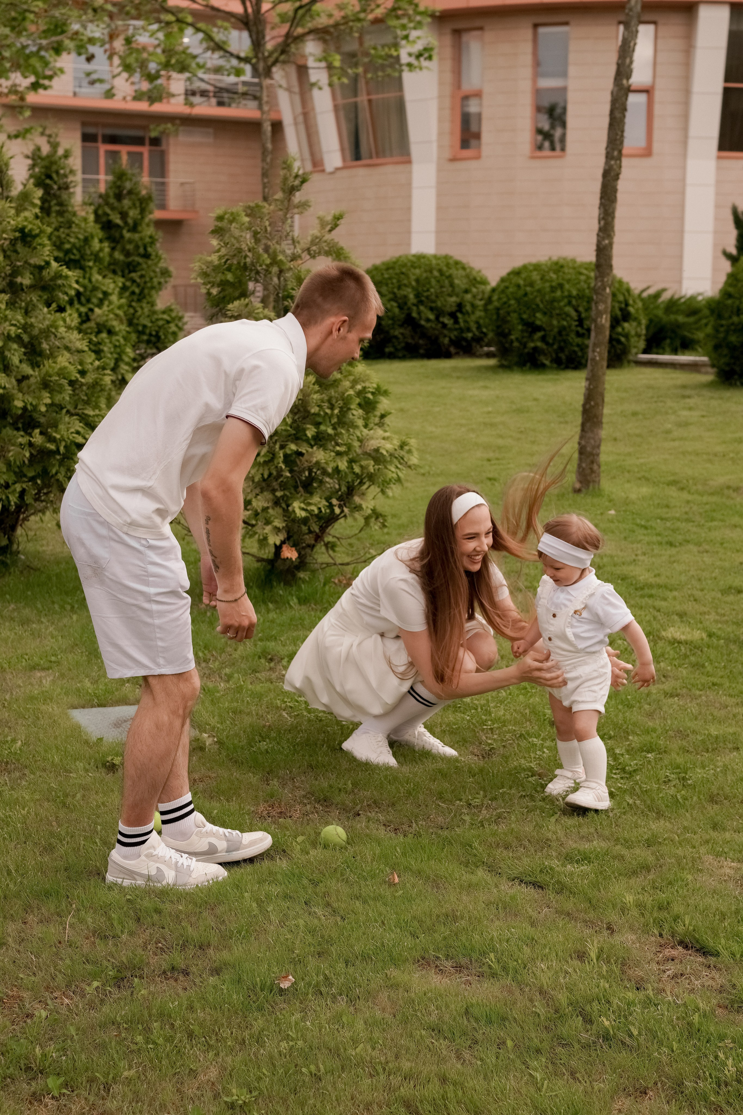 Теннис с семьей. Свадебный и семейный фотограф Афанасьева Анна в Кисловодске