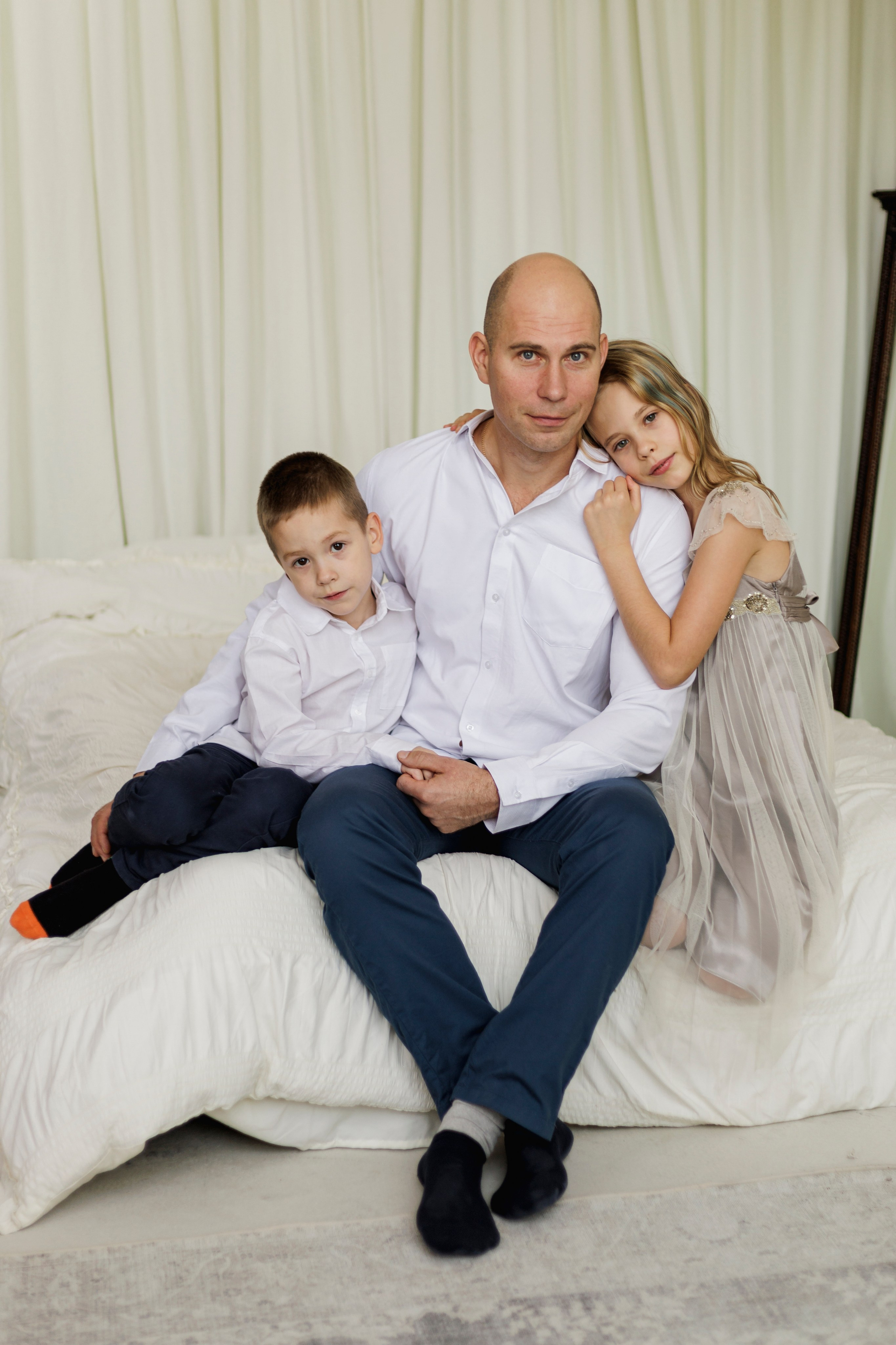 Студийная семейная фотосессия. Семейный и детский фотограф в Рязани Васюгова Мария