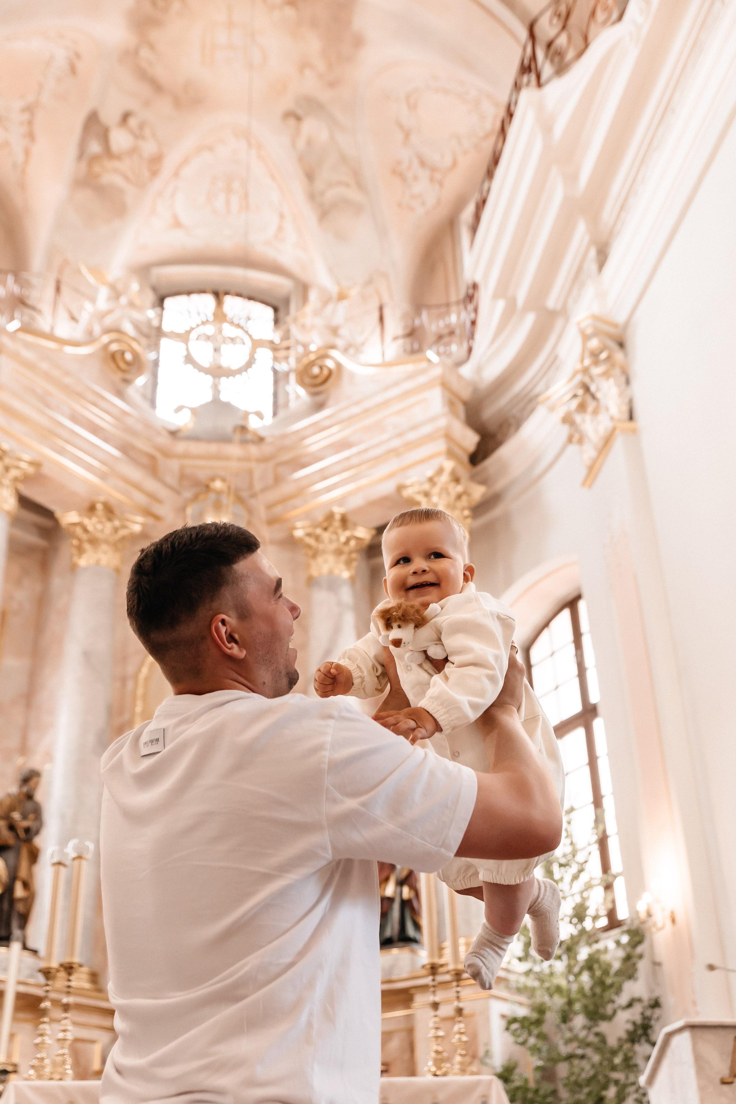 Крещение Макара. Семейный фотограф Минск Усова Ольга