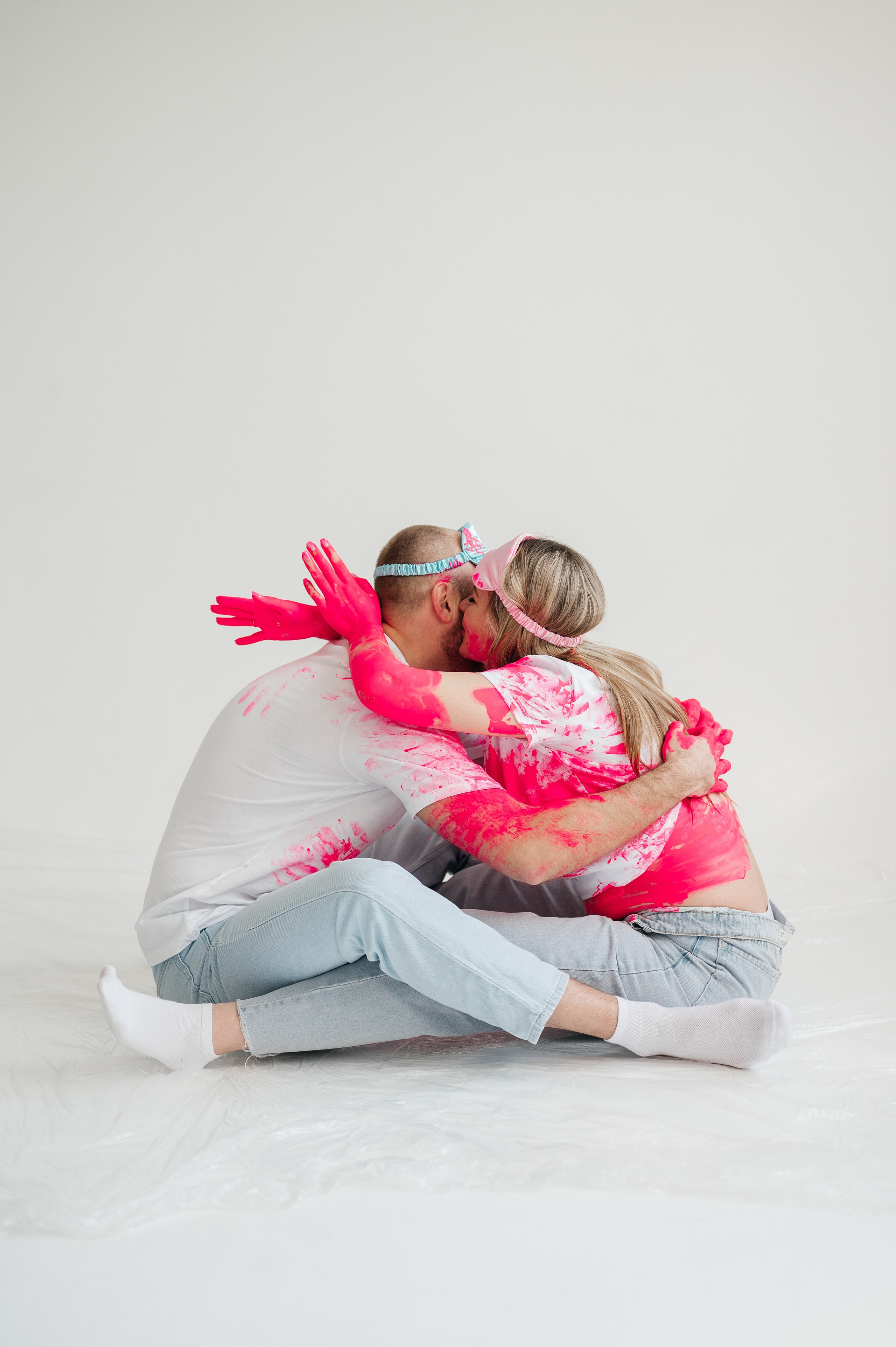 Гендер пати с красками. Свадебный и семейный фотограф в Краснодаре Алина Мельник