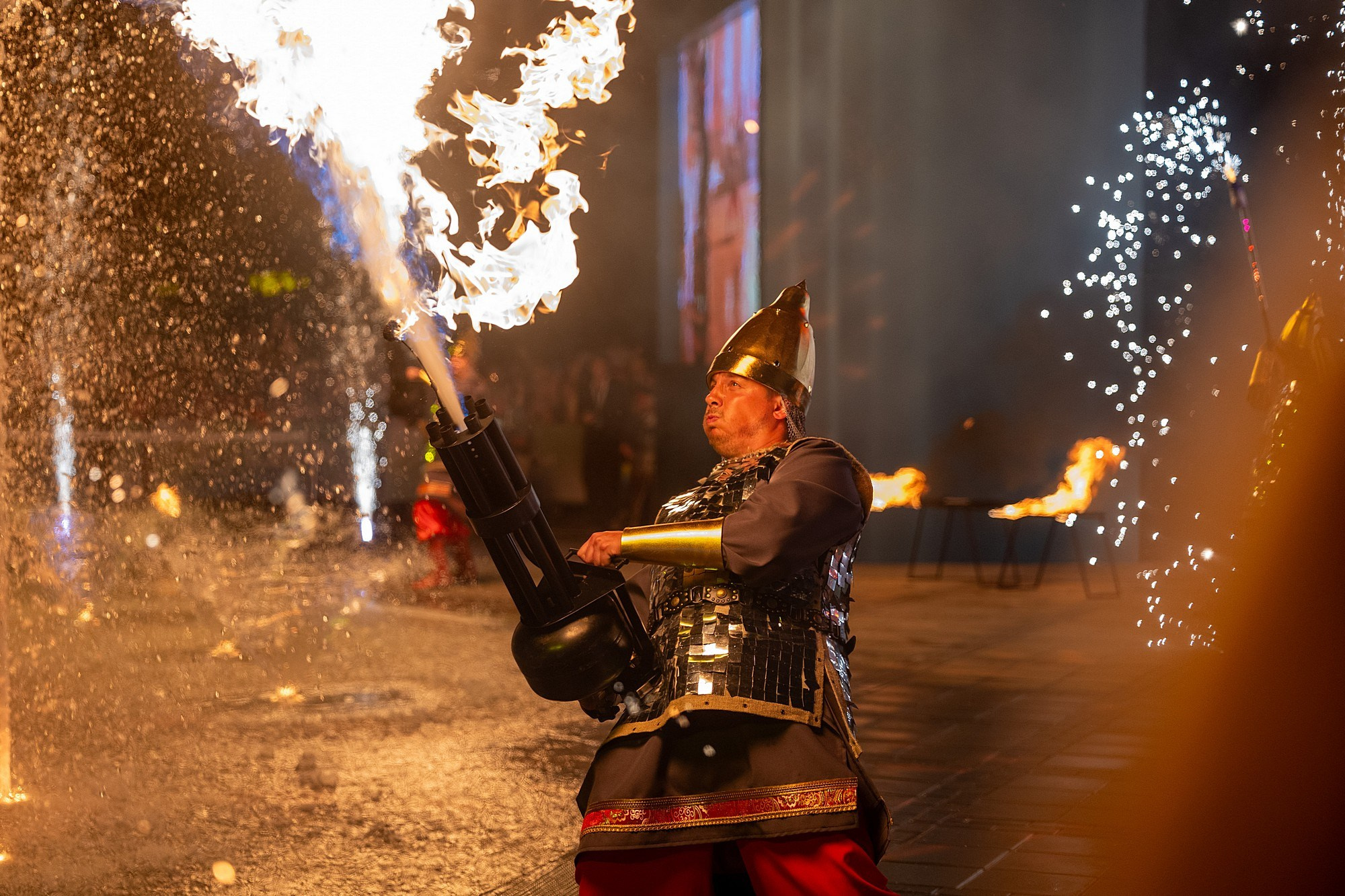 Открытие мультимедийного фонтана | СБЕР. Боченков Вадим | Фотограф в Пскове и Санкт-Петербурге