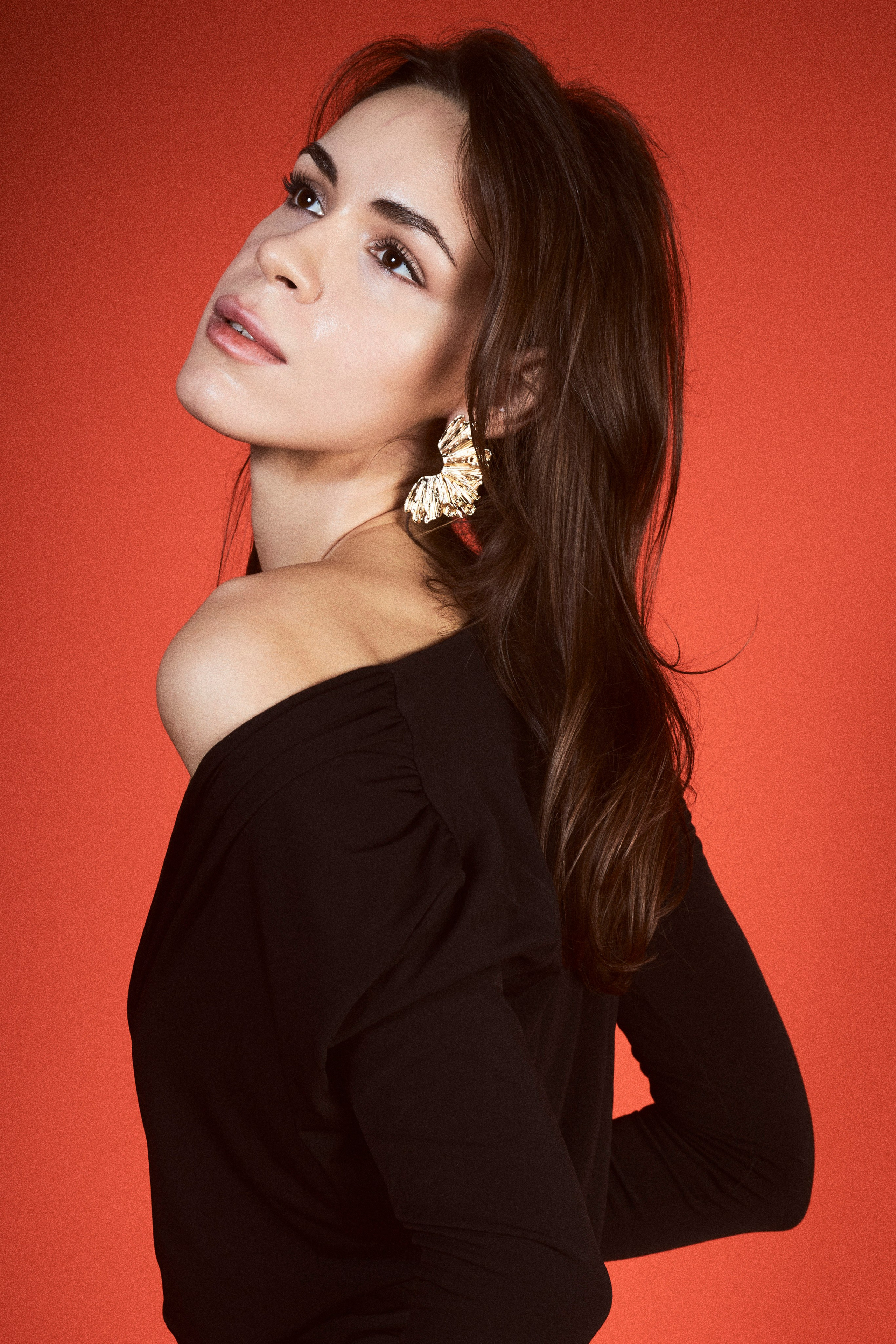 Фотосессия в студии — женский портрет. Анна Потявина. Фотограф Москва