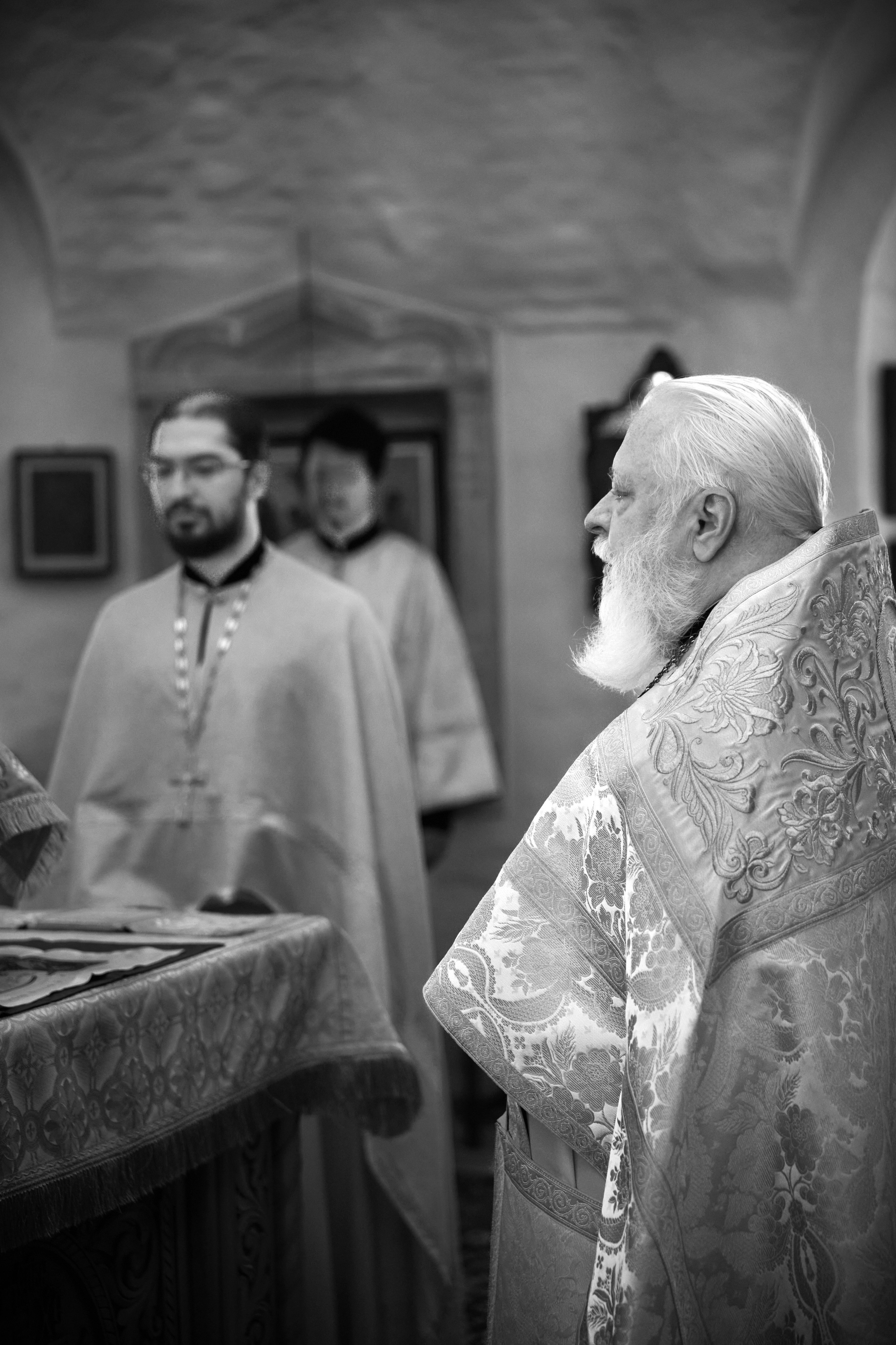 Литургия на китайском языке. Фотограф в Москве