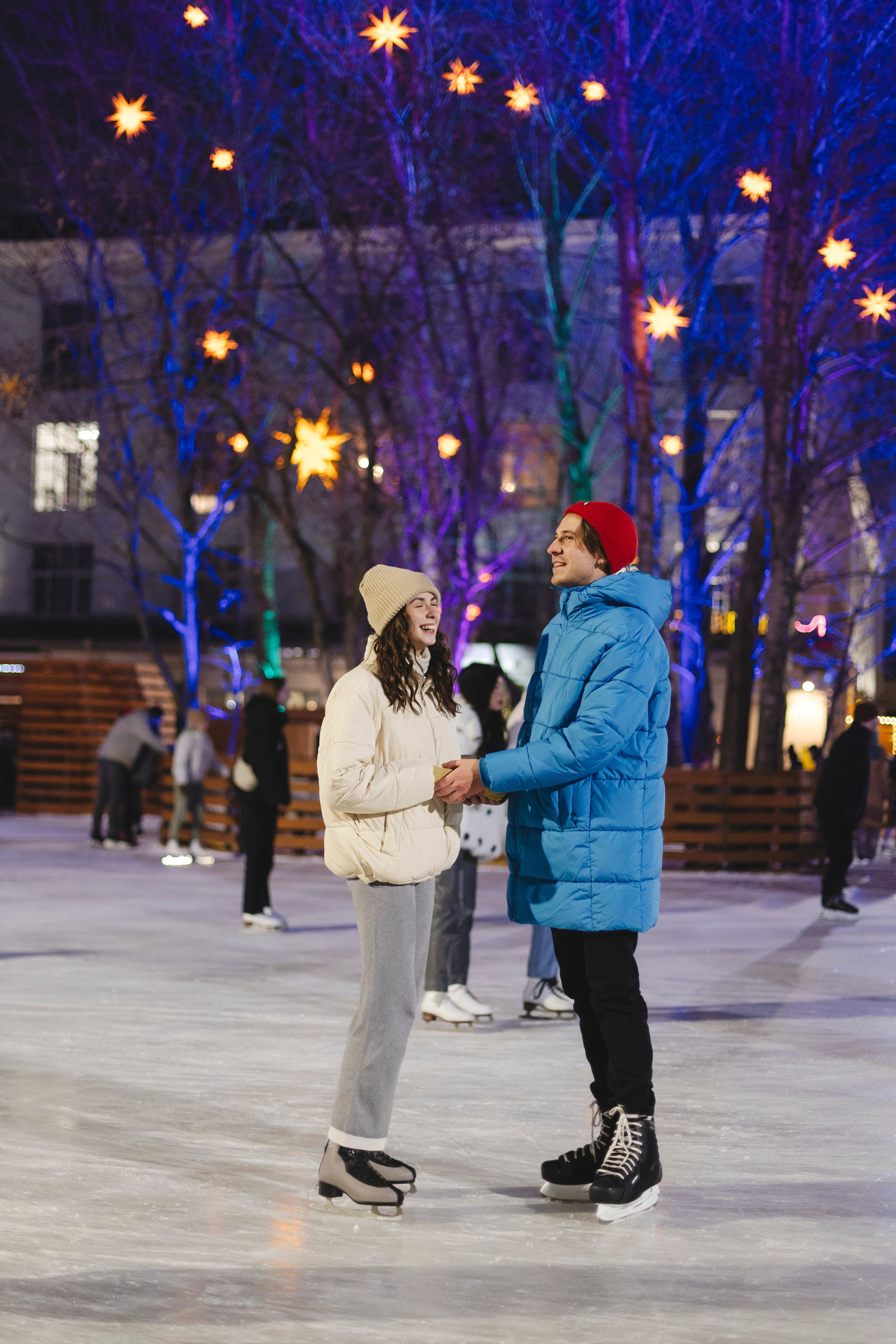 Открытие катка Севкабель Порт. Репортажный фотограф в Санкт-Петербурге и Москве Мария Ежова