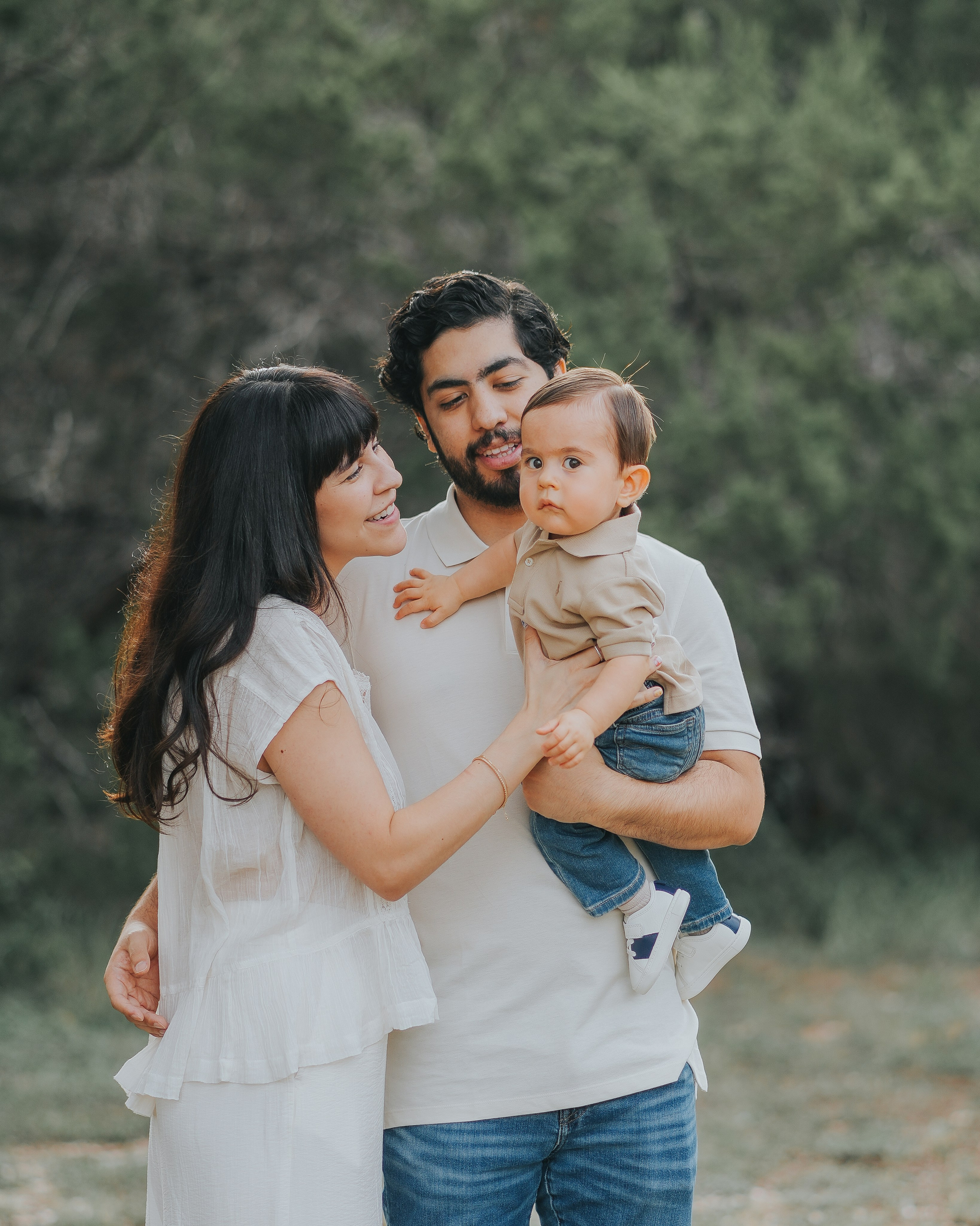 Golden hour Family session — Austin Photography