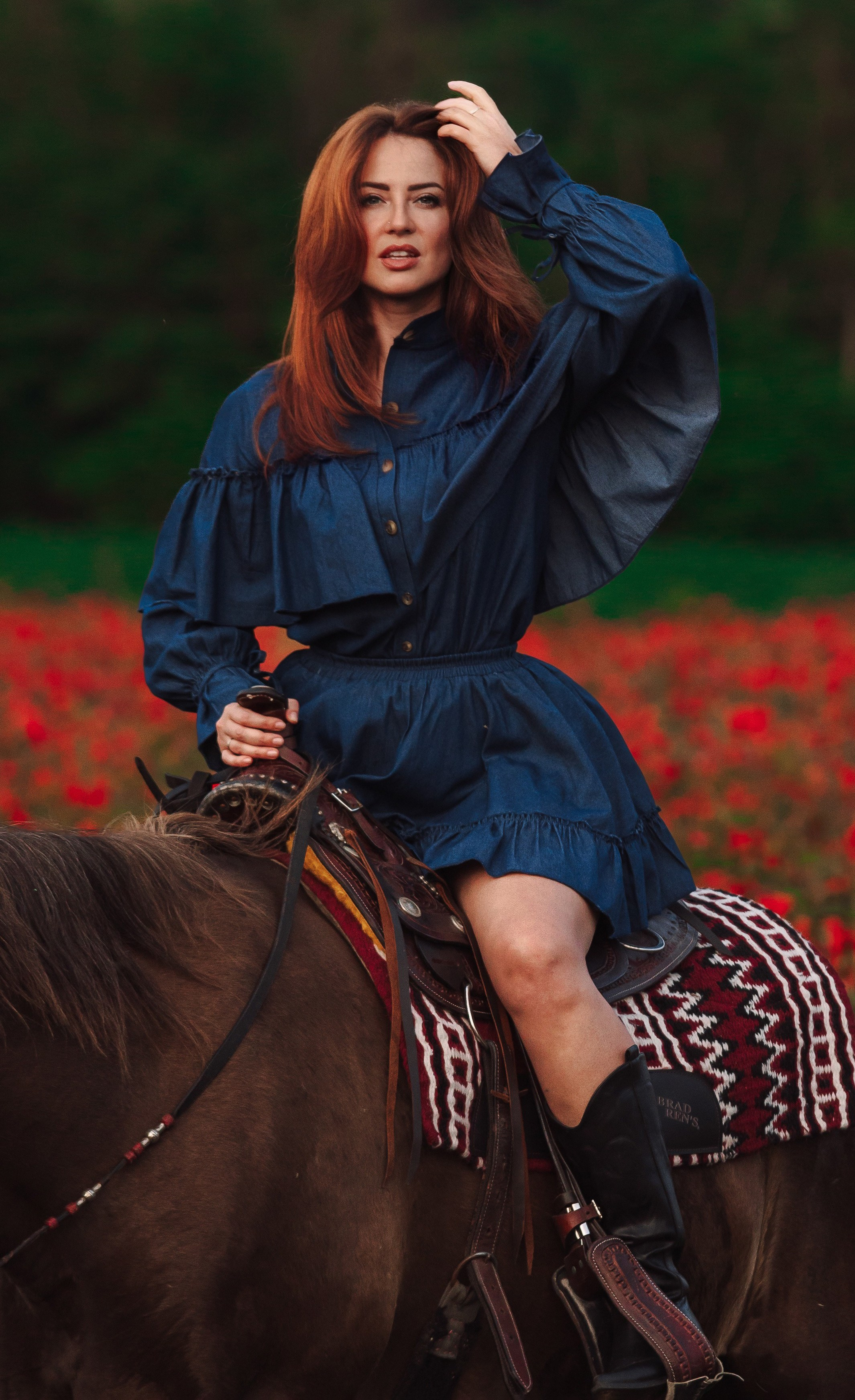 Маковые поля. Конный и театральный фотограф Анапа