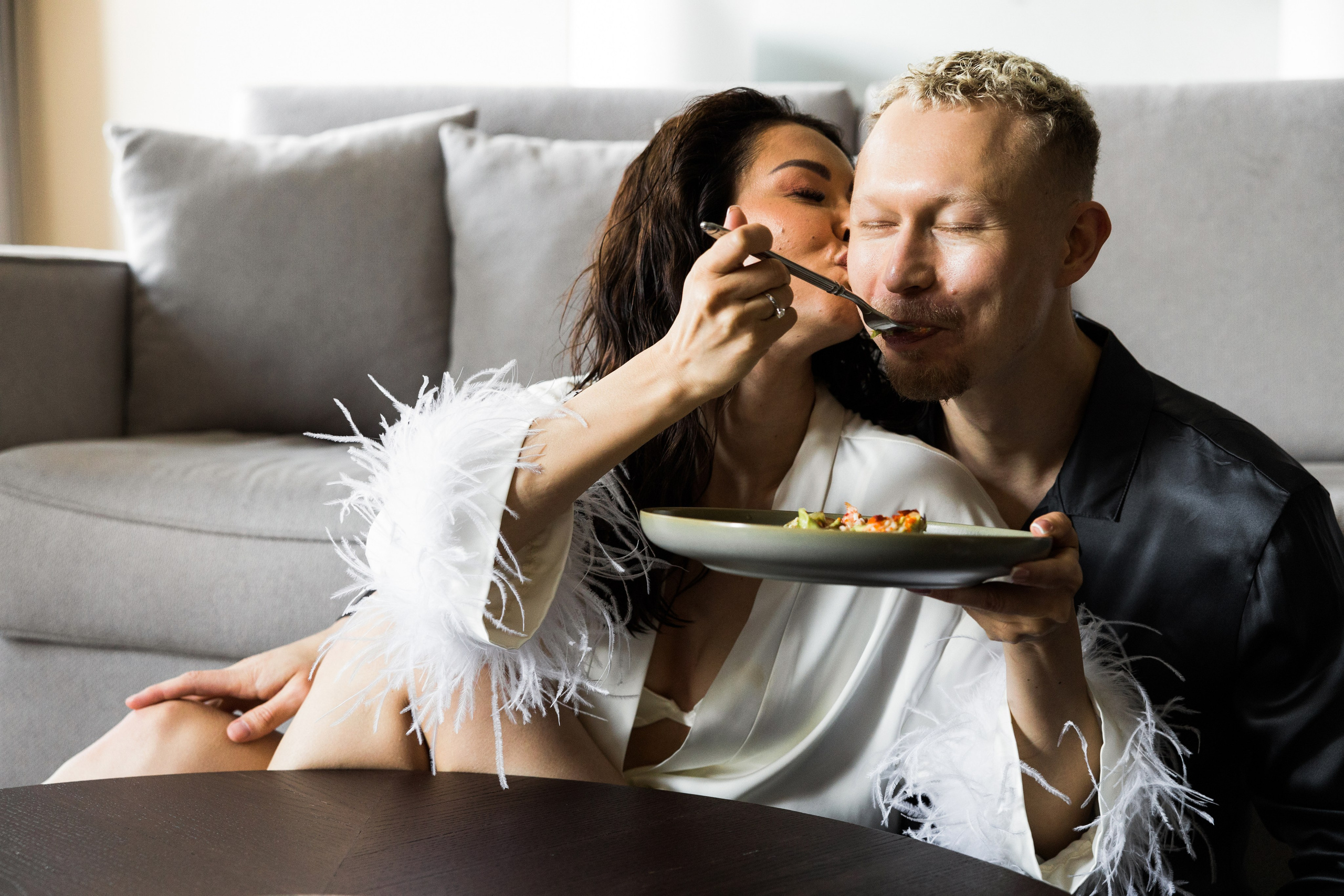 Регина и Серёжа. Москва