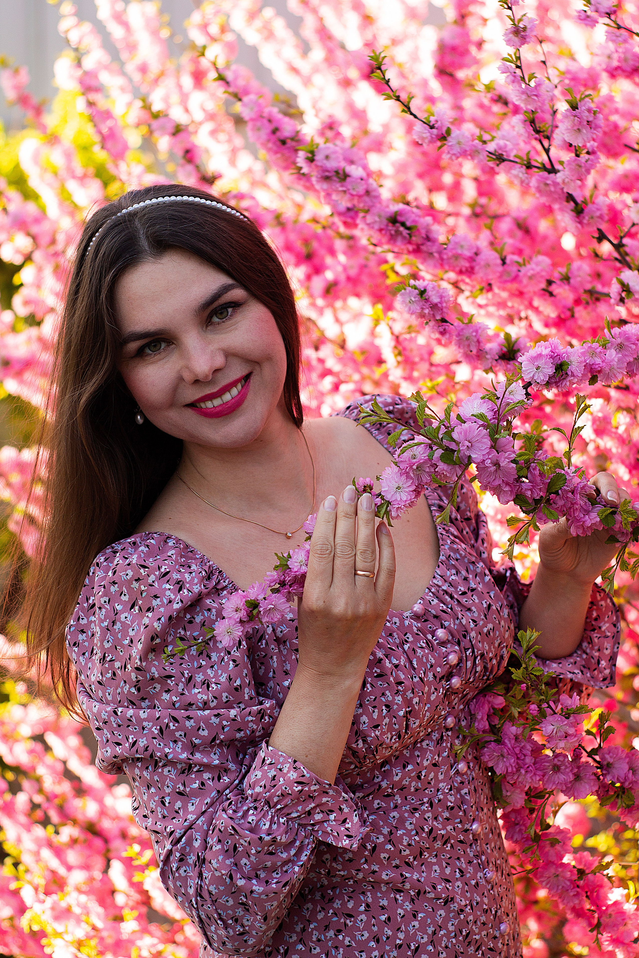 Съёмки в цветении. Медиа-продюсер и фотограф Сорокина Кристина г. Благовещенск