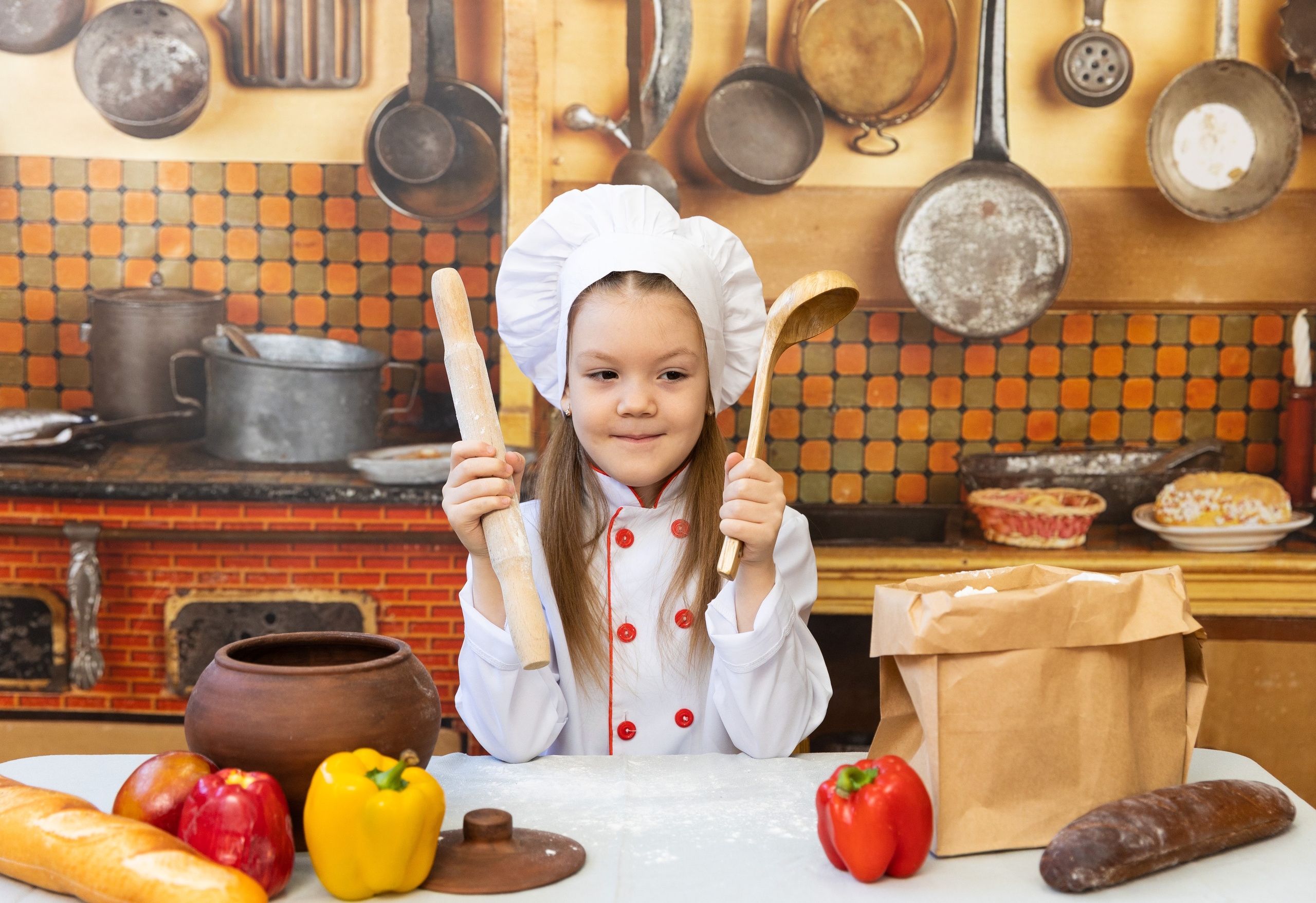 Тематическая «Поварята». Семейный, детский, школьный фотограф в Благовещенске Яна Белоусова