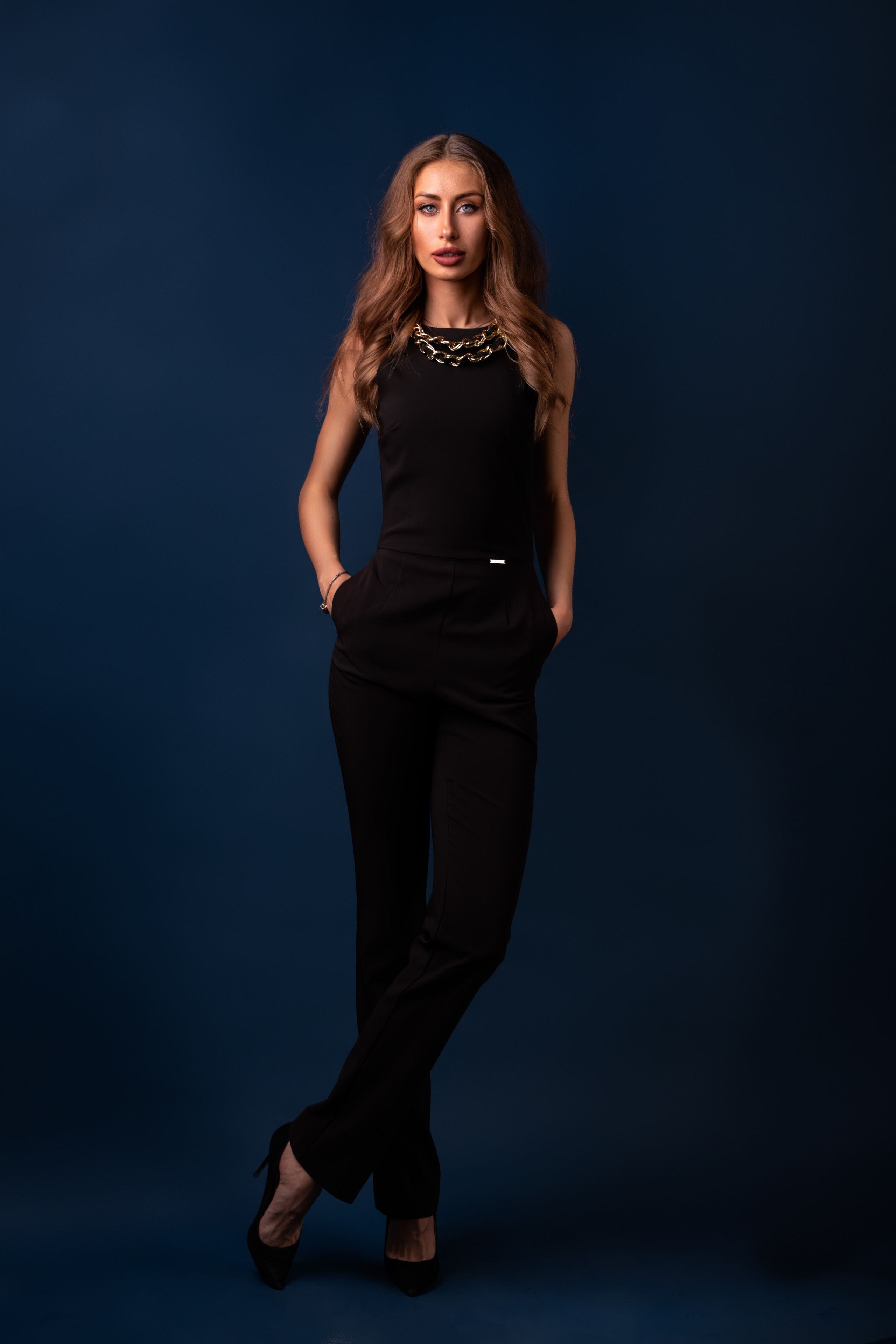 Студийная съемка с Яной на циклораме для «себя»